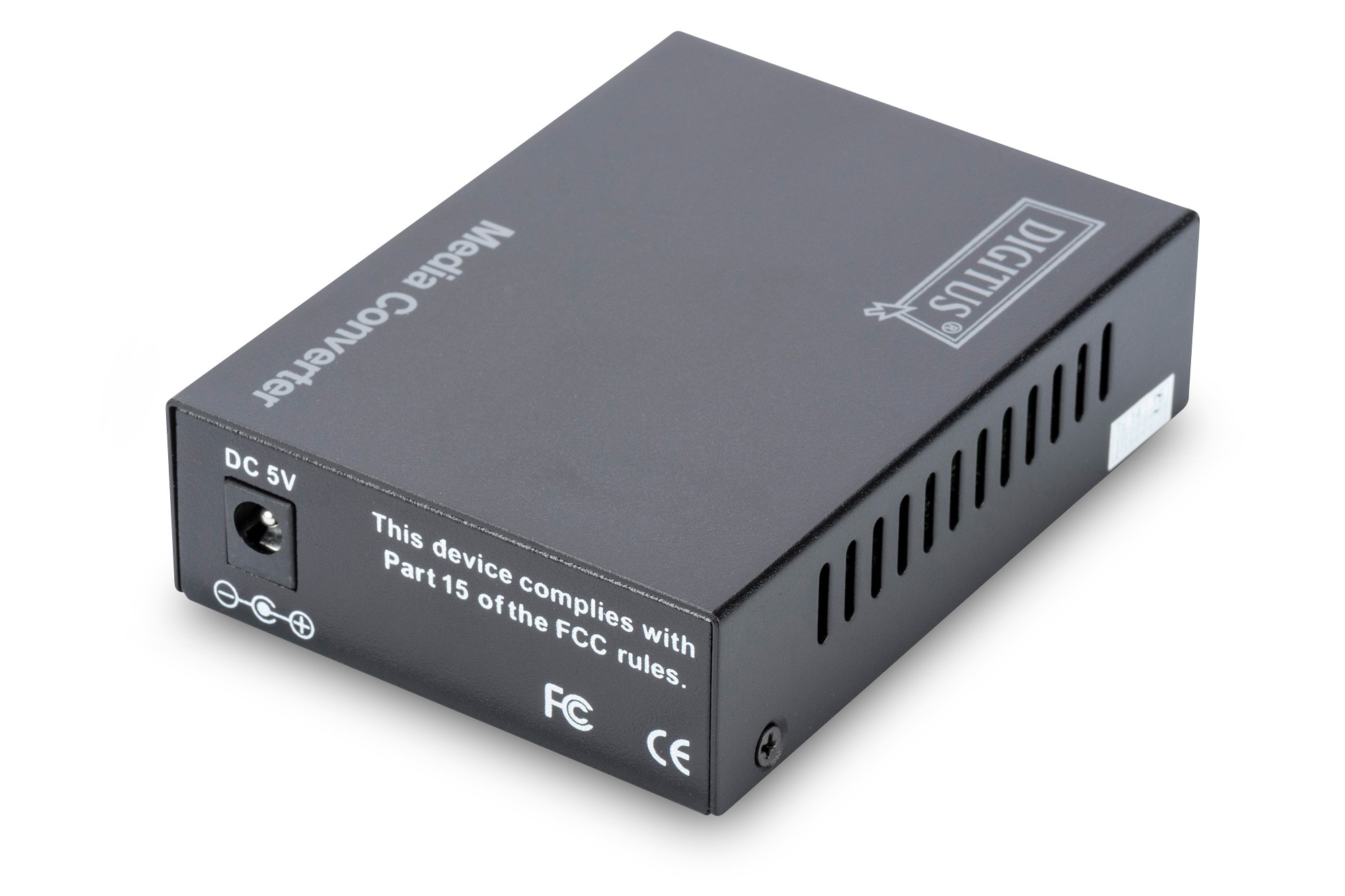 Digitus Media/Rate Converter, 10/100Base-Tx - 100Base-Fx (Singlemode 20 Km, Sc) Dn-82021-1