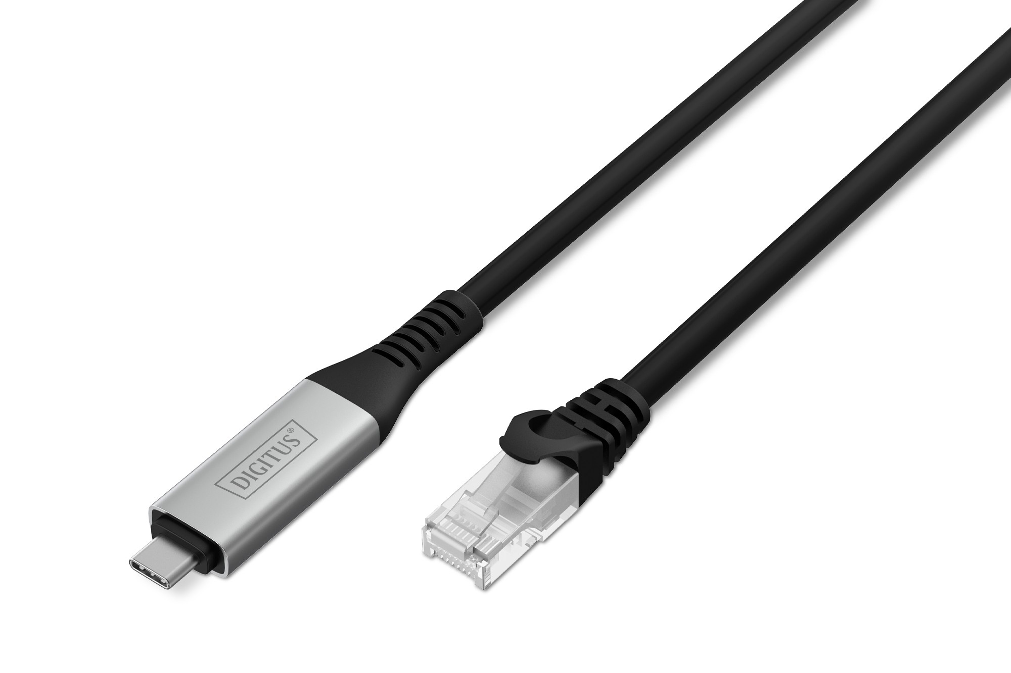 USB-C - RJ45 CAT 6A S/FTP kablosu, 1 Gbit/s, 5 Metre USB 3.2 Gen1, LSZH kılıf