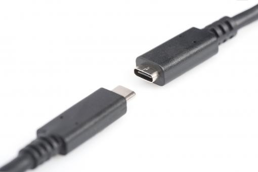 DIGITUS USB Type-C™ Gen2 Uzatma kablosu, Type-C™-C