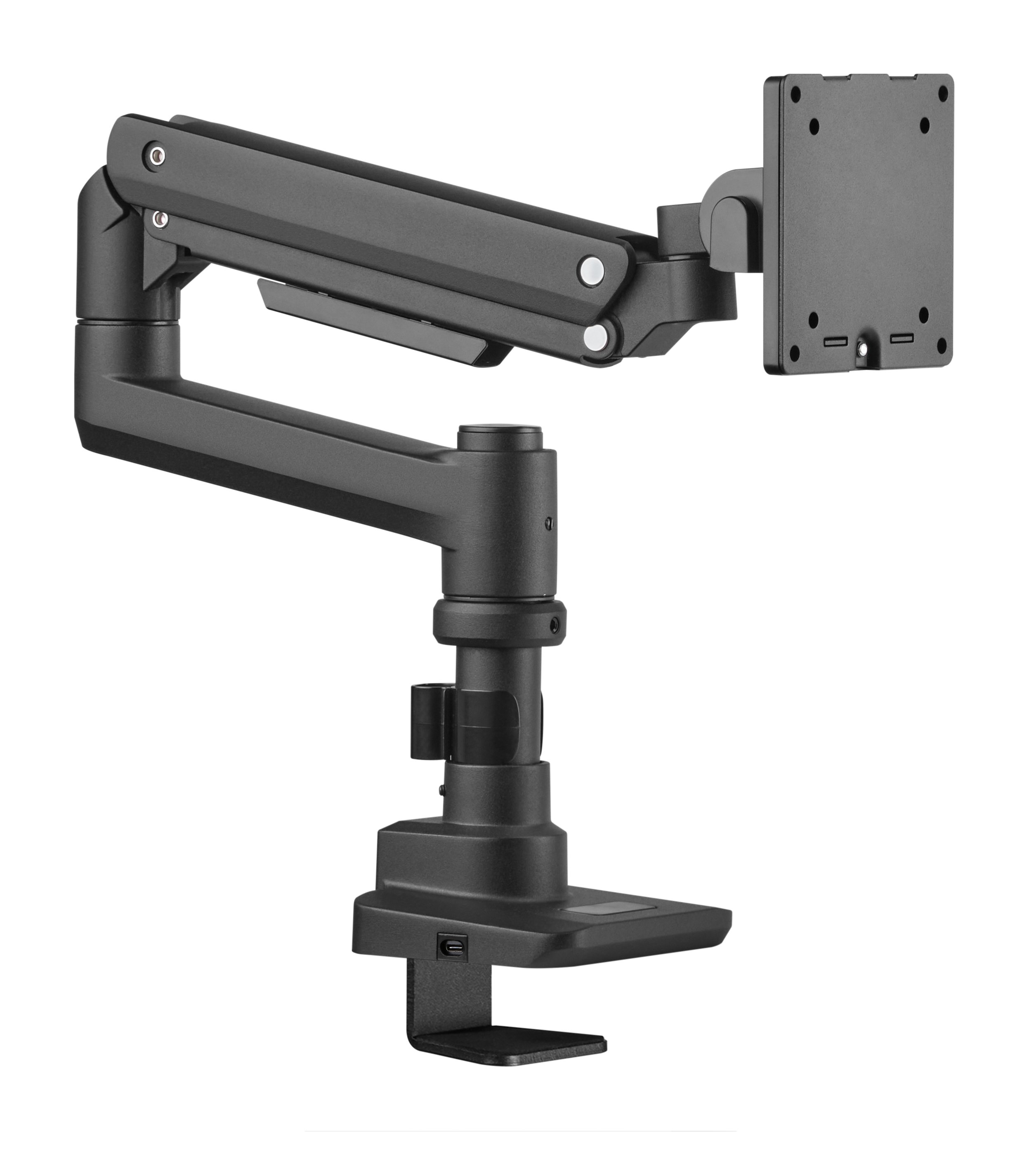 Tekli Ultra  Geniş Monitör Kolu 17 "-49" 20kg TYP-C / USB çıkışlı