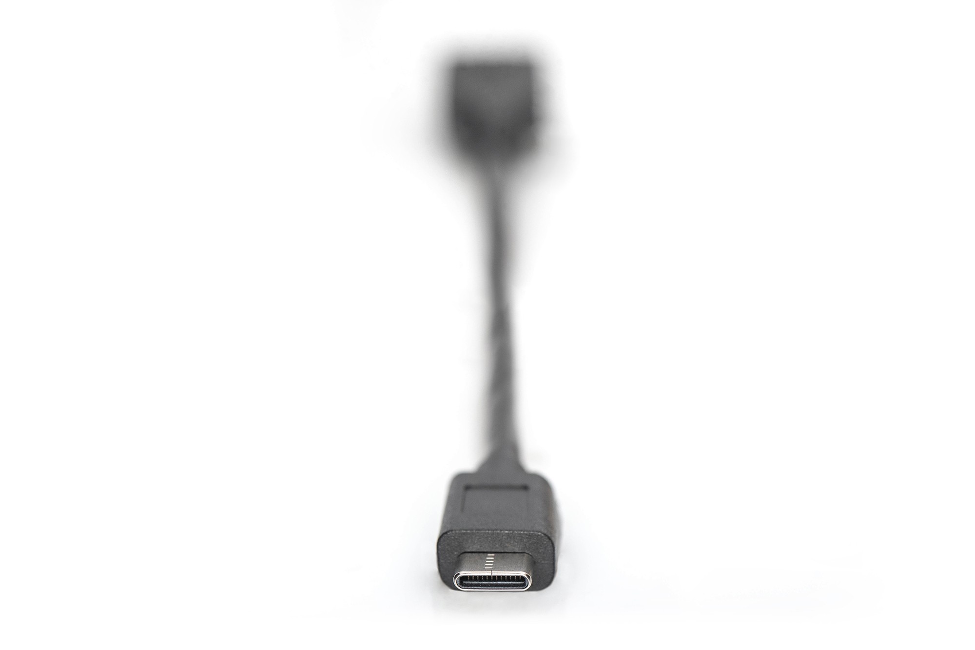 USB Tip-C adaptör kablosu, OTG, Tip-C - A St/Bu, 0.15m, 3A, 5GB, 3.0 sürümü, bw