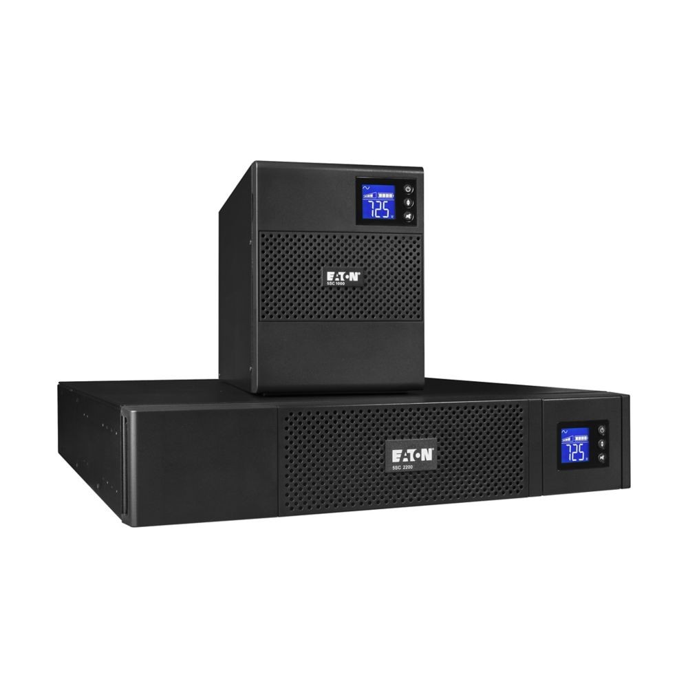 Eaton 5SC1500IR 5SC UPS, 1500 VA, 1050 W, Input: C14, Outputs: (8) C13, Rack, 2U