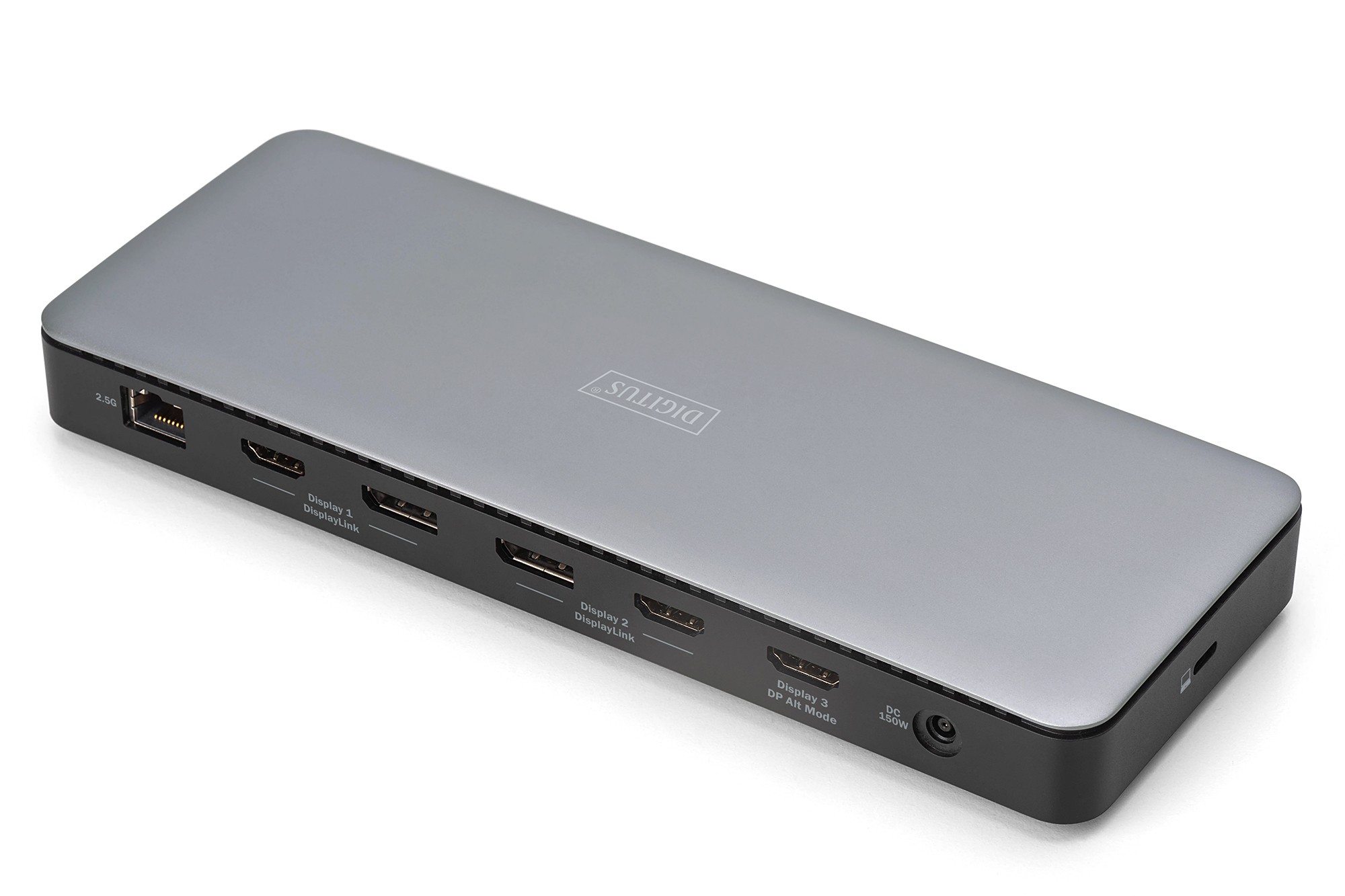 DIGITUS USB-C Docking Statio 3.2 Gen 2 bağlantı noktası (10 Gbit/s),13 Port