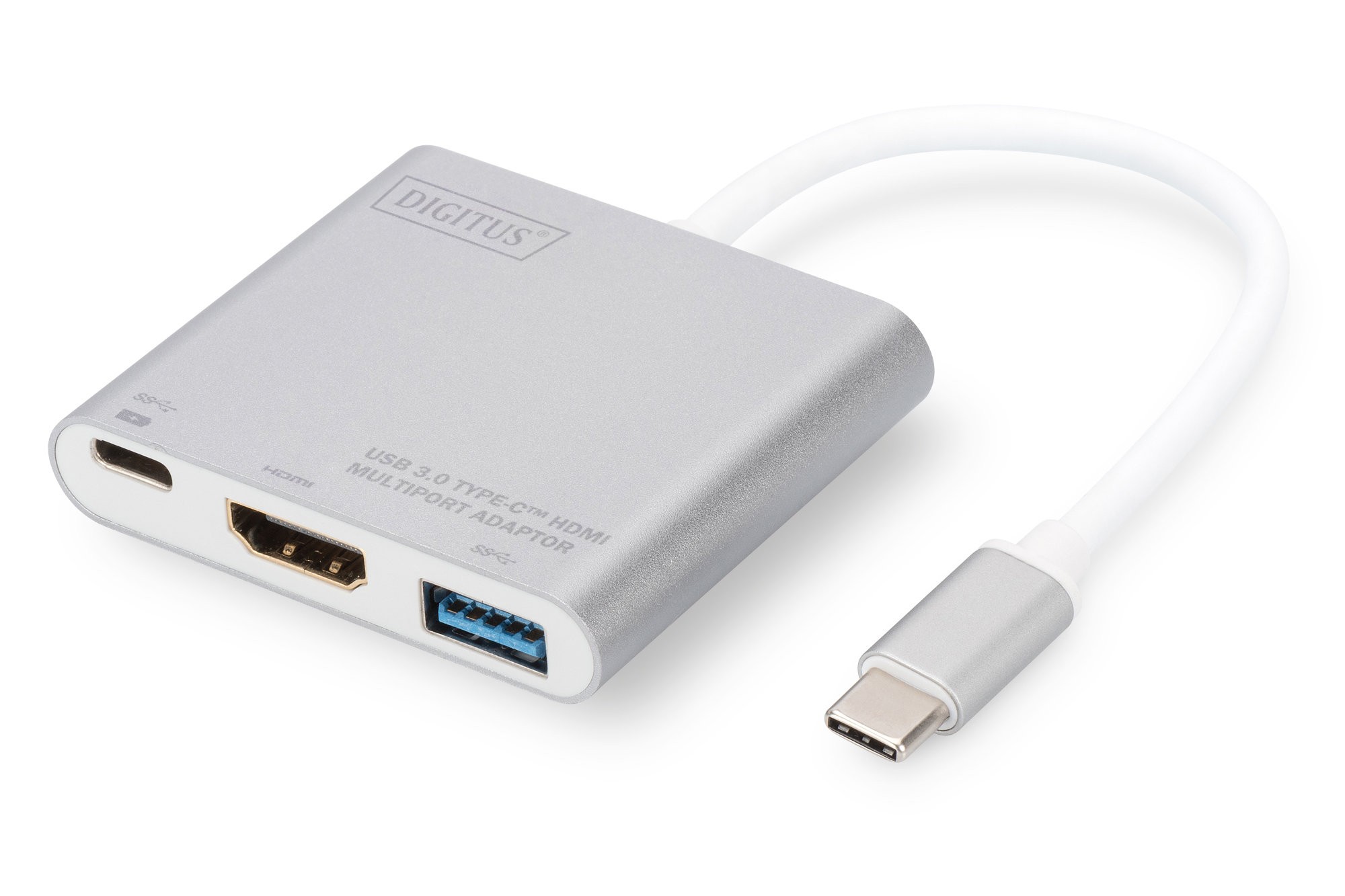 Digitus USB 3.0 (USB Tip C) <-> HDMI Grafik Adaptörü USB 3.0 Hub