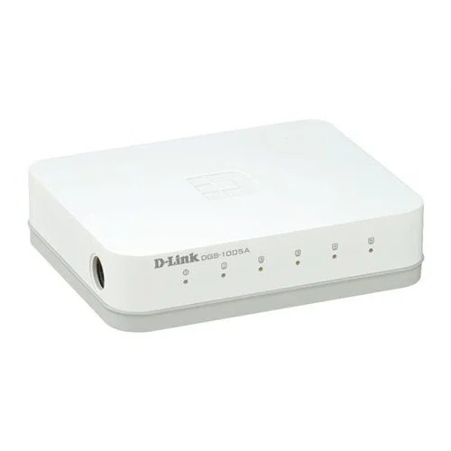 D-Link DGS-1005A 5-Port 10/100/1000Mbps Yönetilemez Switch