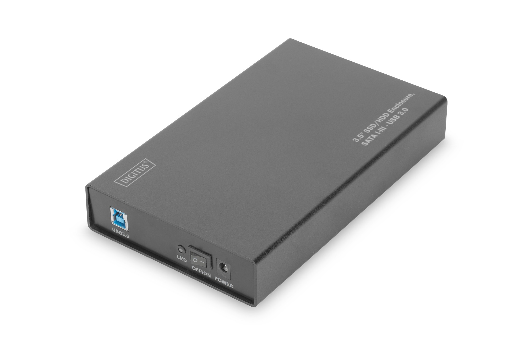 DIGITUS 3,5" SSD/HDD gövde, SATA 3 - USB 3.0