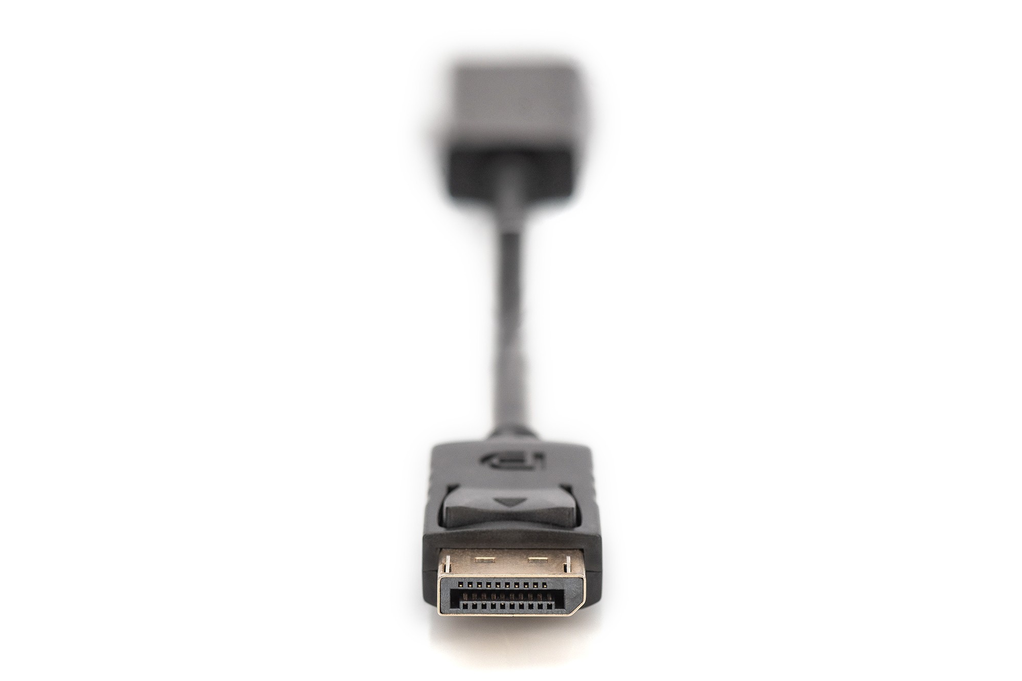 DisplayPort adaptör kablosu, mini DP - HDMI tip A St/Bu, 0,15 m, m/interlock, DP 1.1a uyumlu, CE, sw