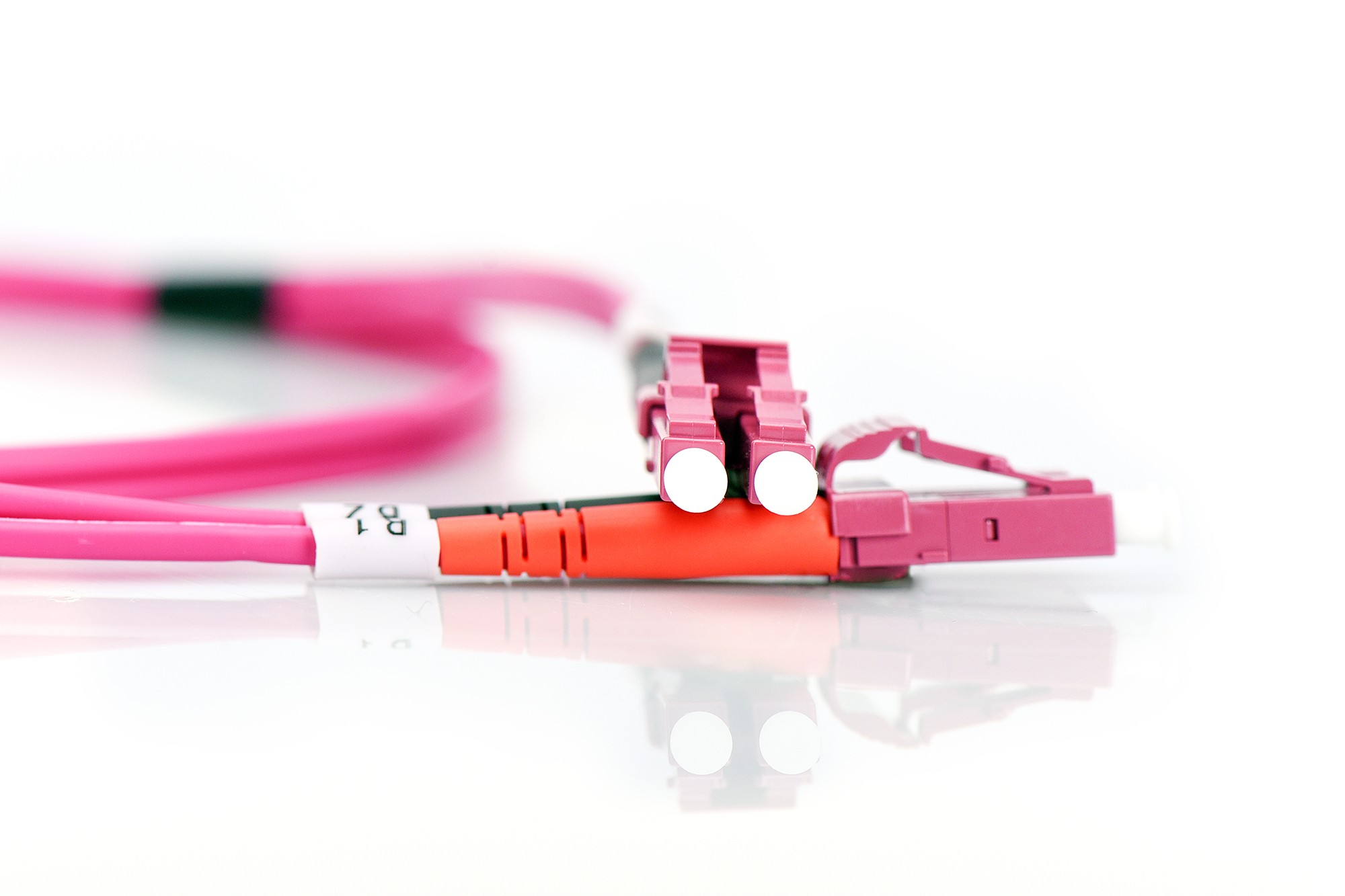 DIGITUS Fiber Optic Multimode Patchcord, OM4, LC / LC 1 Metre