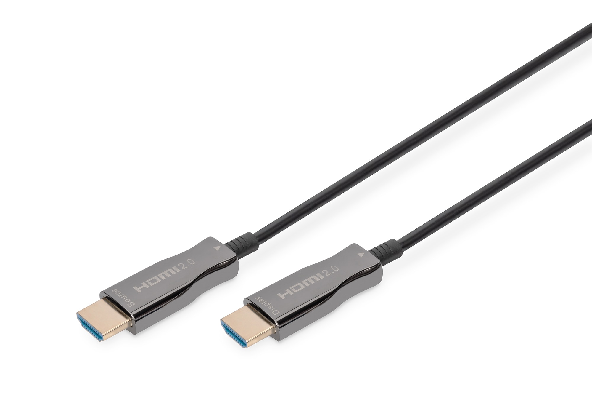 Digitus 10 Metre 4K Fiber HDMI Kablo – Sıkıştırmasız Görüntü Aktarımı (AOC)
