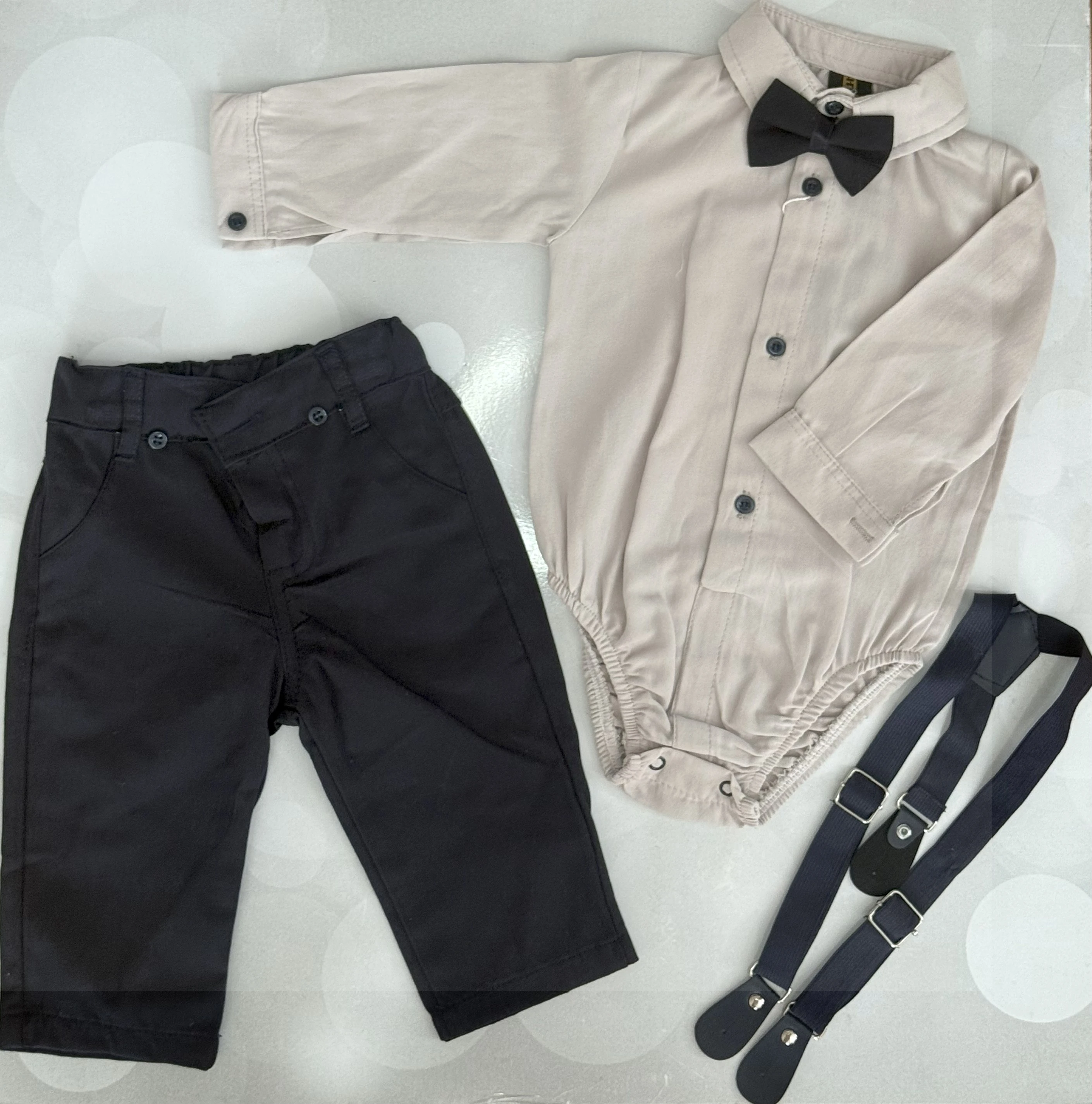 ERKEK ÇOCUK 4 LÜ SET - EKRU