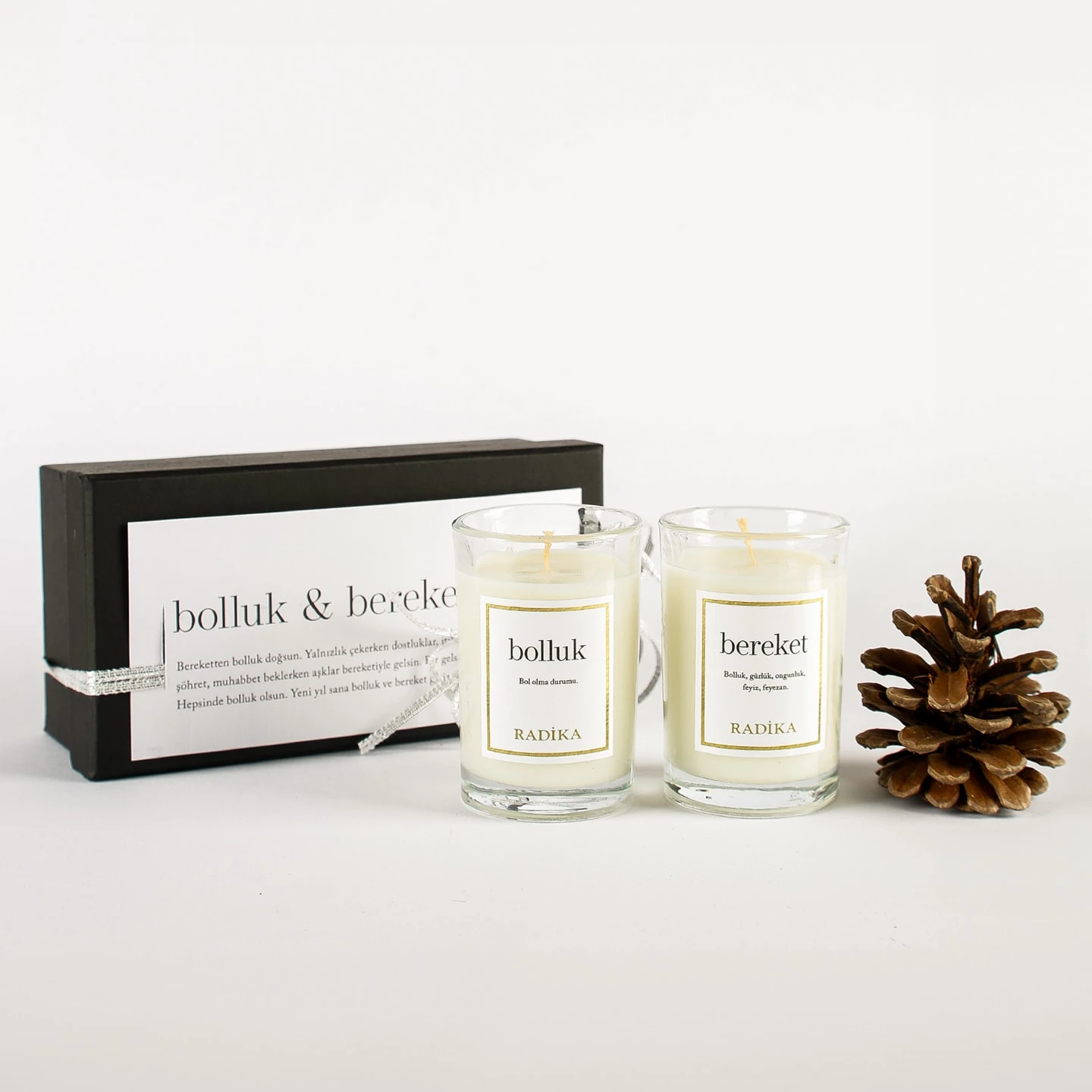 İki Laf & İki Dilek Mumları | Doğal Soya Mumları