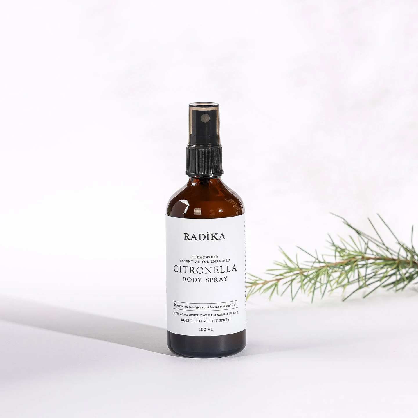 Citronella Body Sprey 100 ML | Doğal Vücut Spreyi