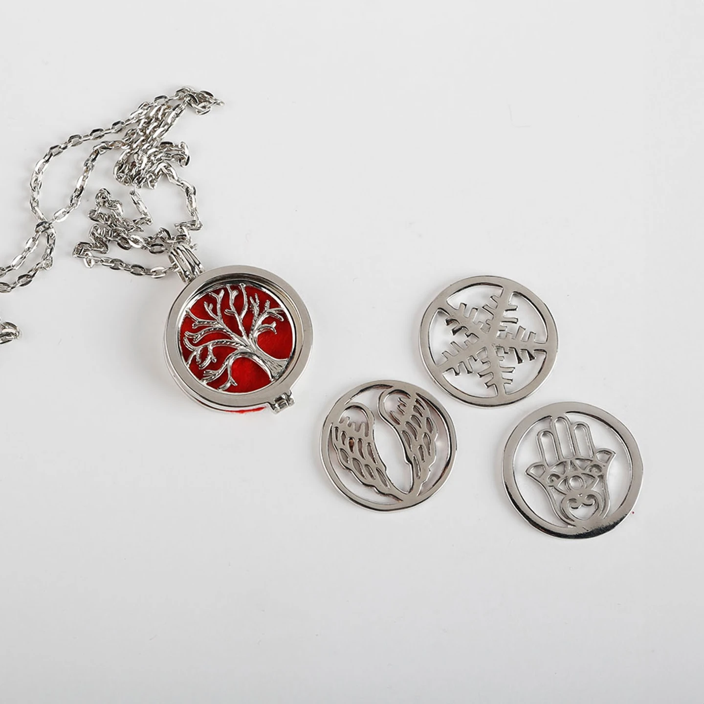 Aromaterapi Kolyesi | Hayat Ağacı Kolye | Uçucu Yağ Damlatmak için