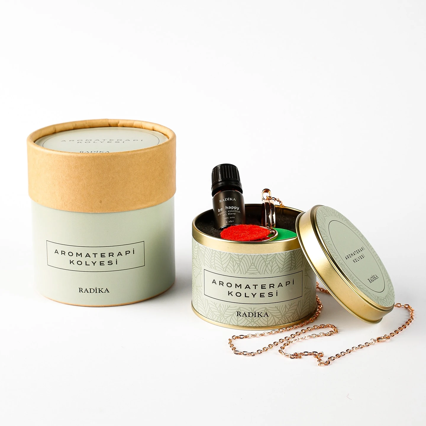 Aromaterapi Kolyesi | Fatma Ana Eli Kolye | Uçucu Yağ Damlatmak için