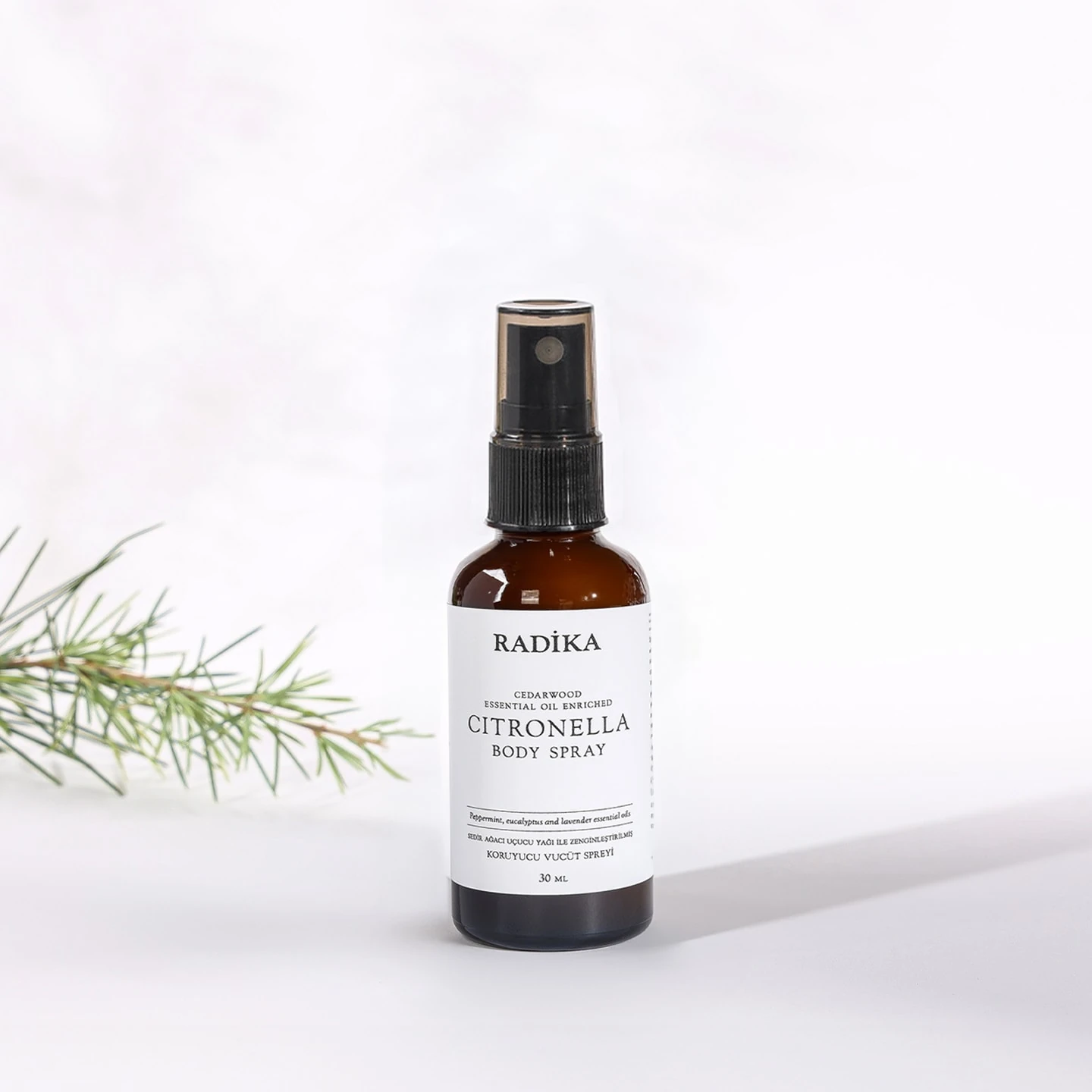 Citronella Body Sprey 30 ML | Doğal Vücut Spreyi