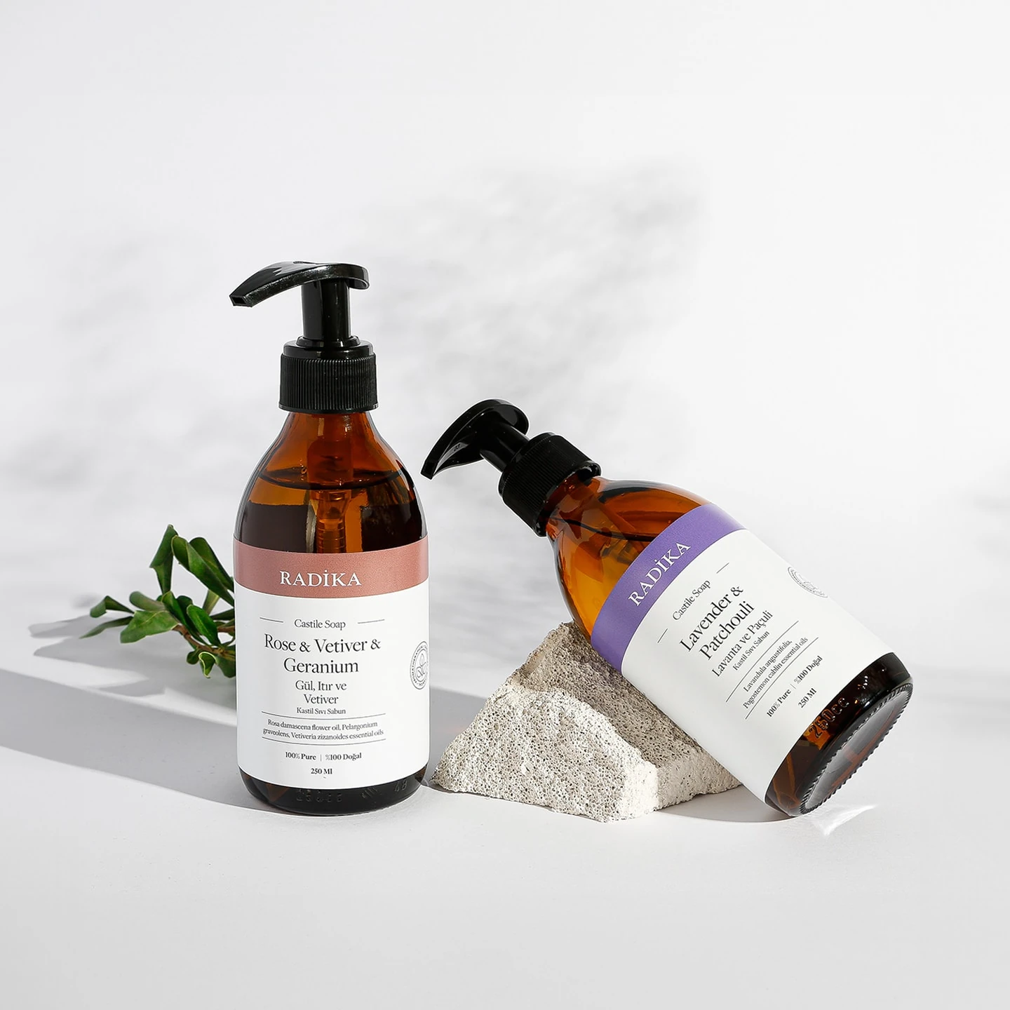 Doğal Sıvı Kastil Sabun | Lavanta ve Paçuli