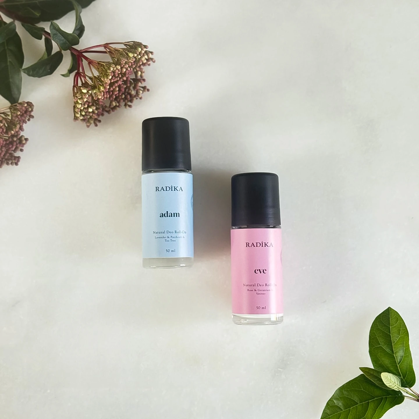 Doğal Roll-On | Kadın ve Erkek Seti | Adam & Eve