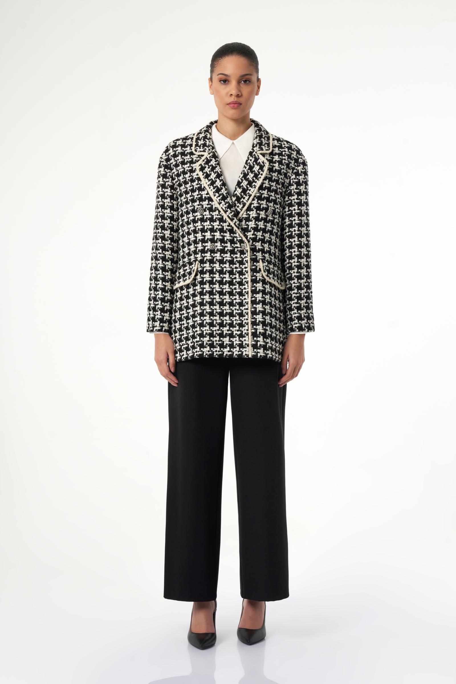 Kemer Detaylı Siyah Kadın Bol Pantolon