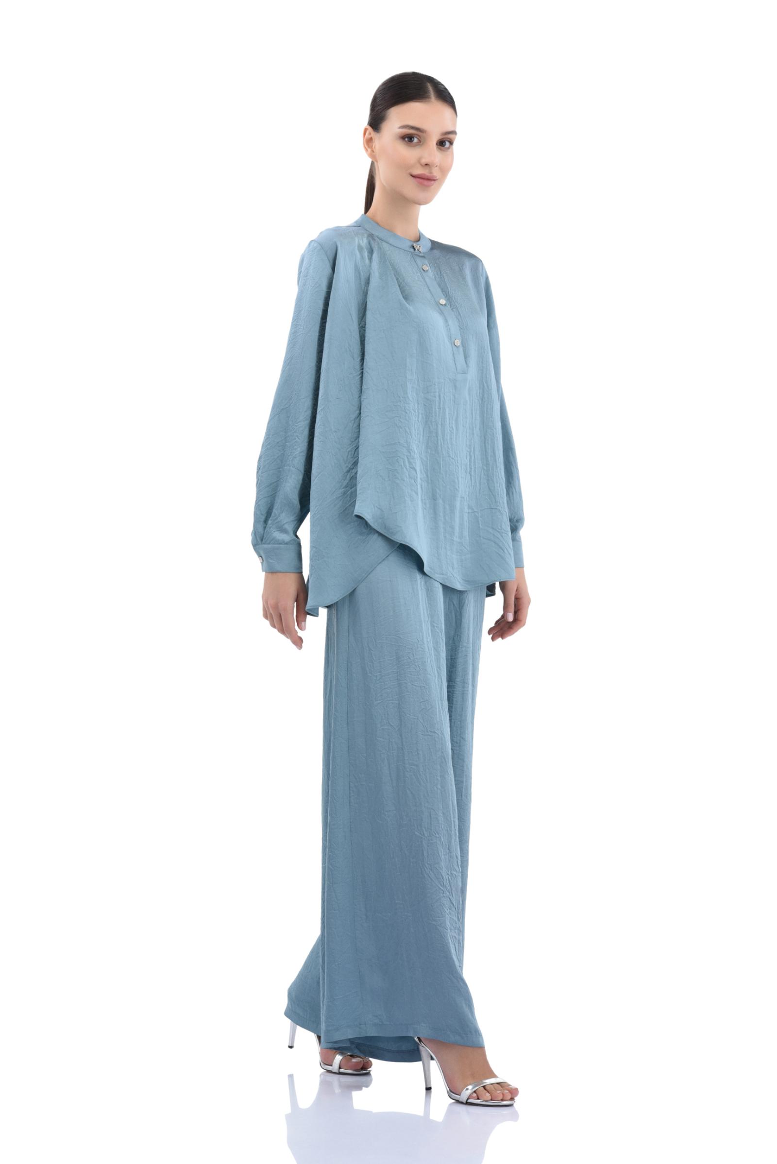 Pile Detaylı 2'li Takım