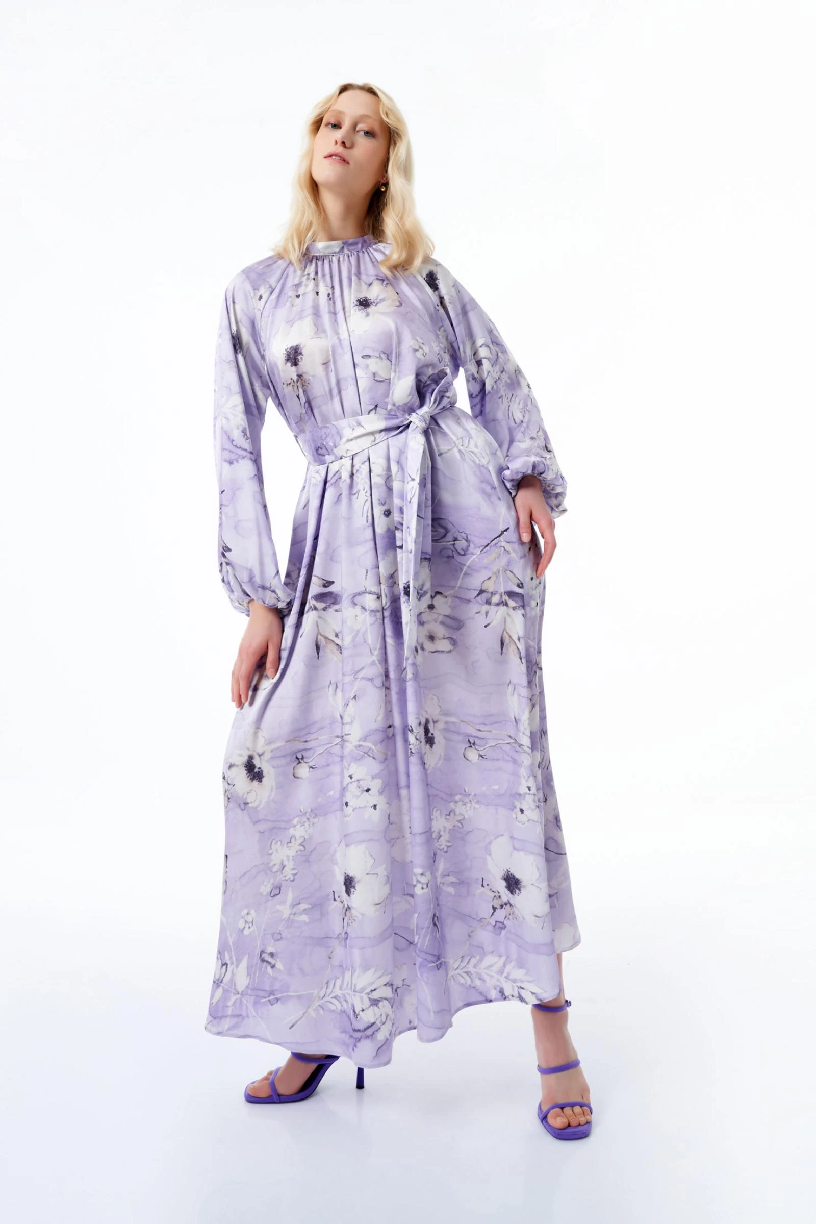 Desenli Kadın Elbise (SERİ 1.1.2)