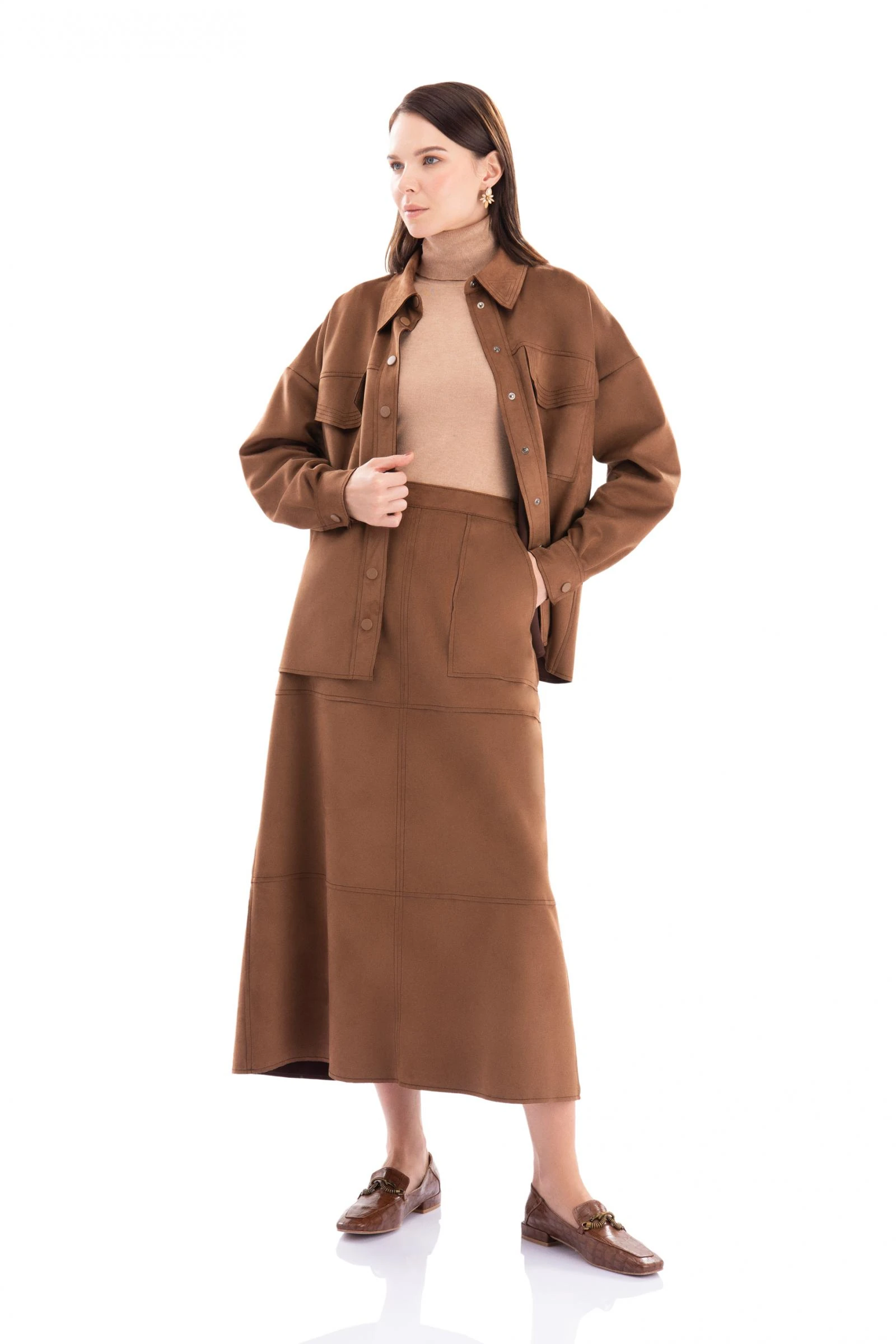 Süet Ceket Gömlek (SERİ 1.1.2.2)