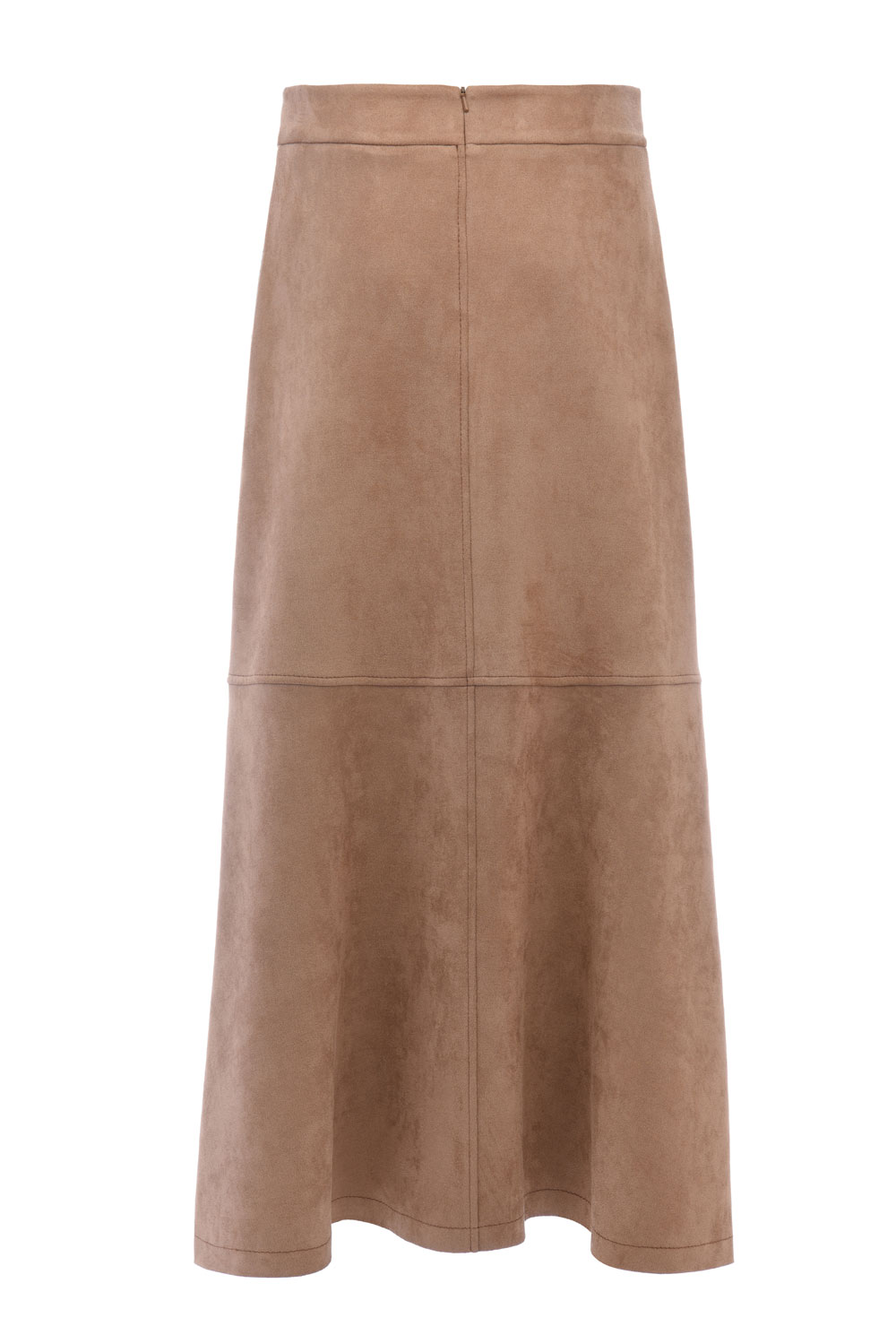 Süet Kadın Etekli Takım