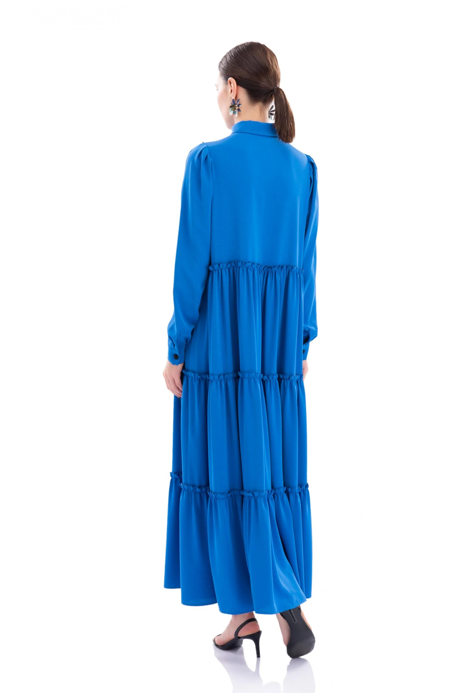 Boncuk İşlemeli Elbise