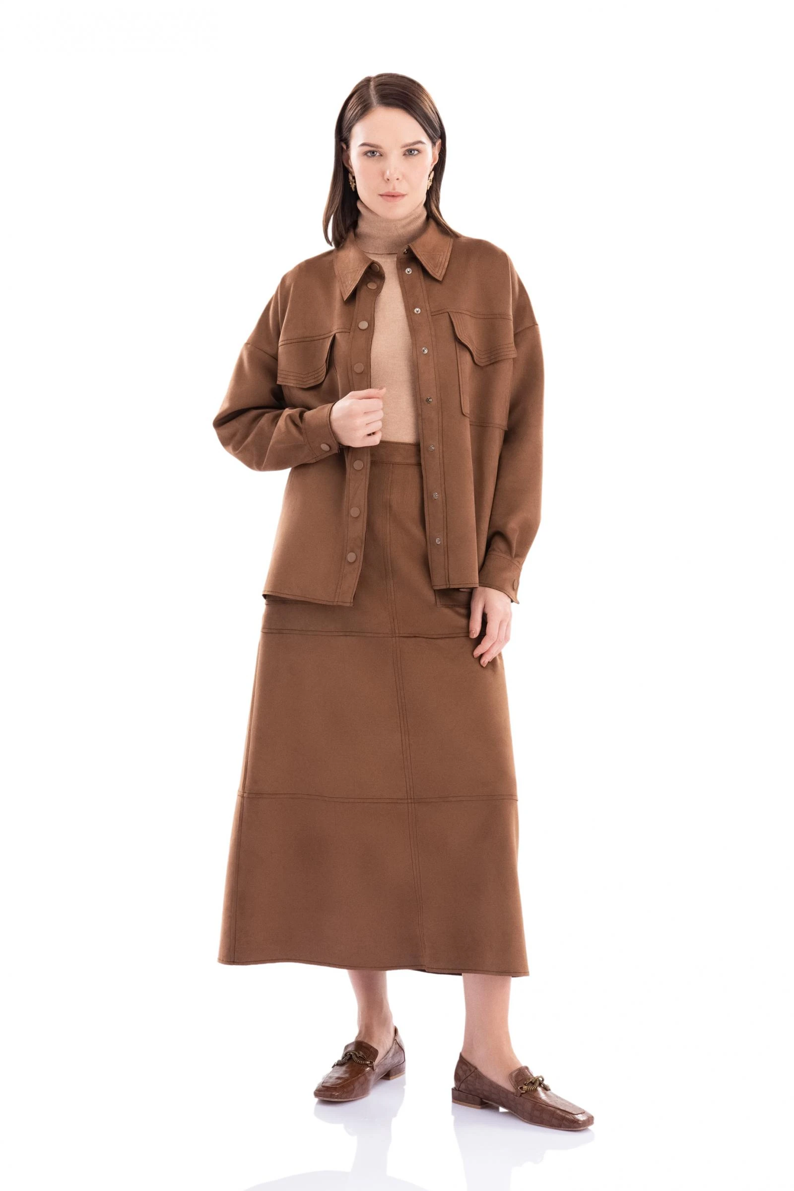 Süet Ceket Gömlek (SERİ 1.1.2.2)