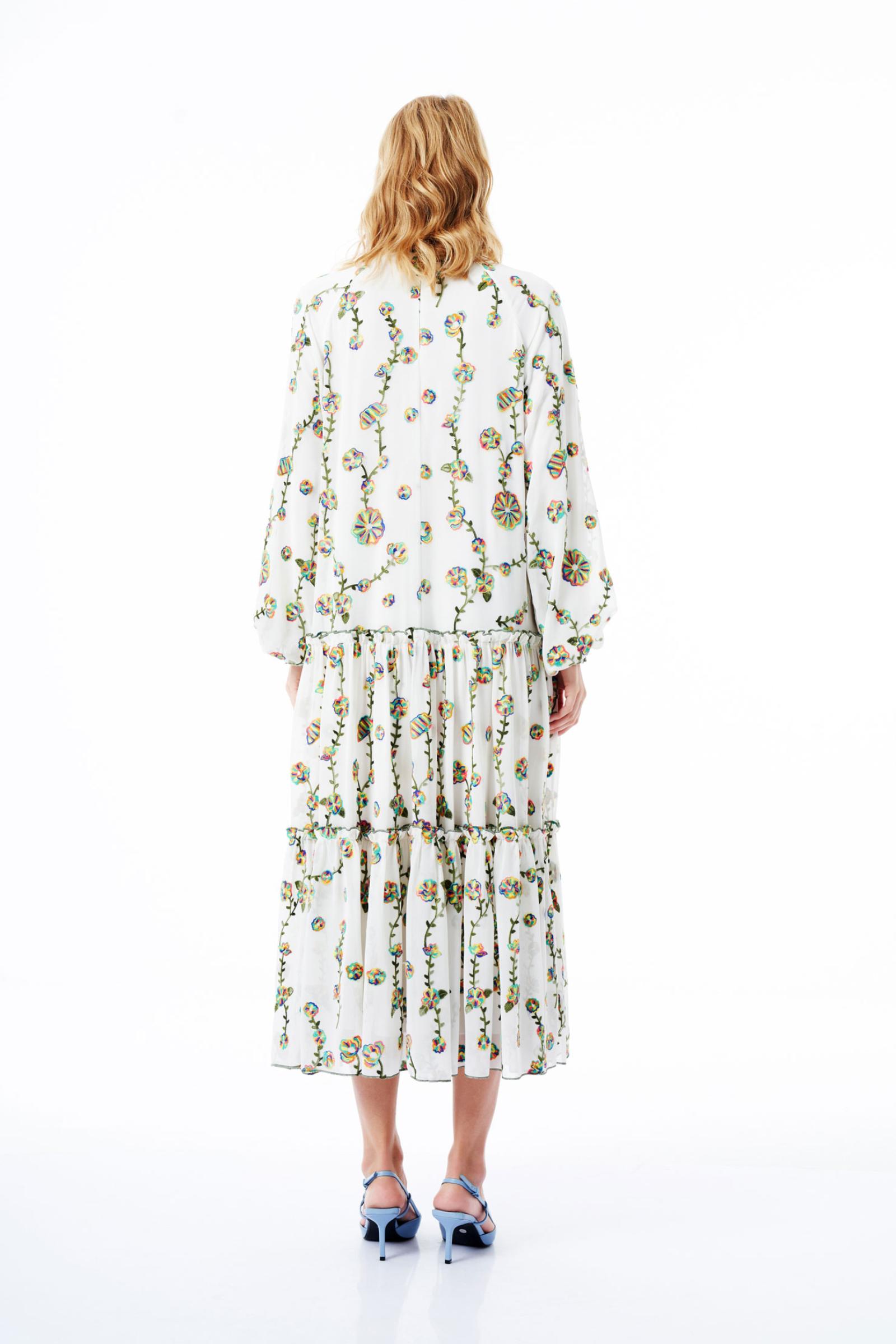 Nakışlı Uzun Kadın Elbise (SERİ 1.1.2)