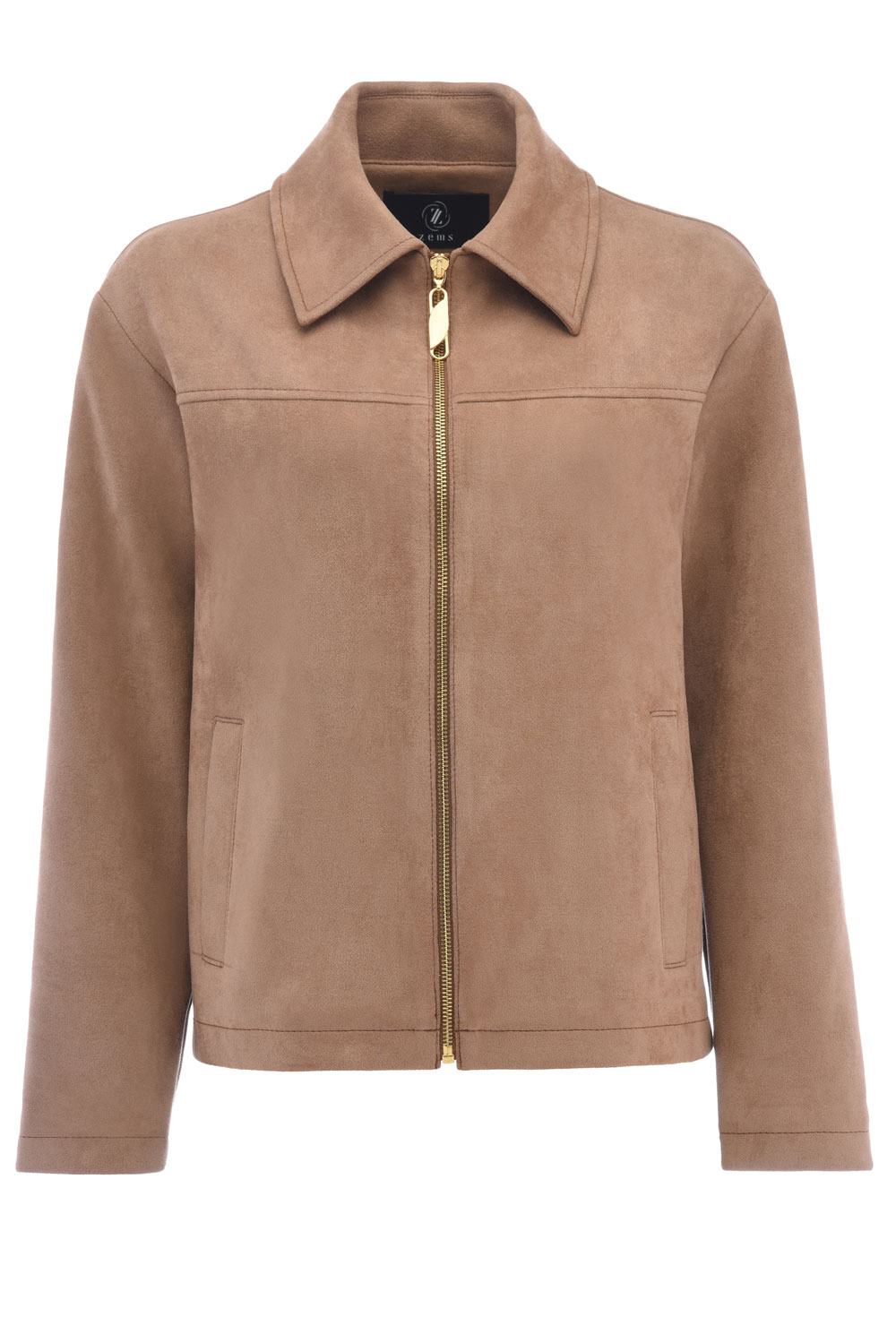 Süet Kadın Etekli Takım - TABA