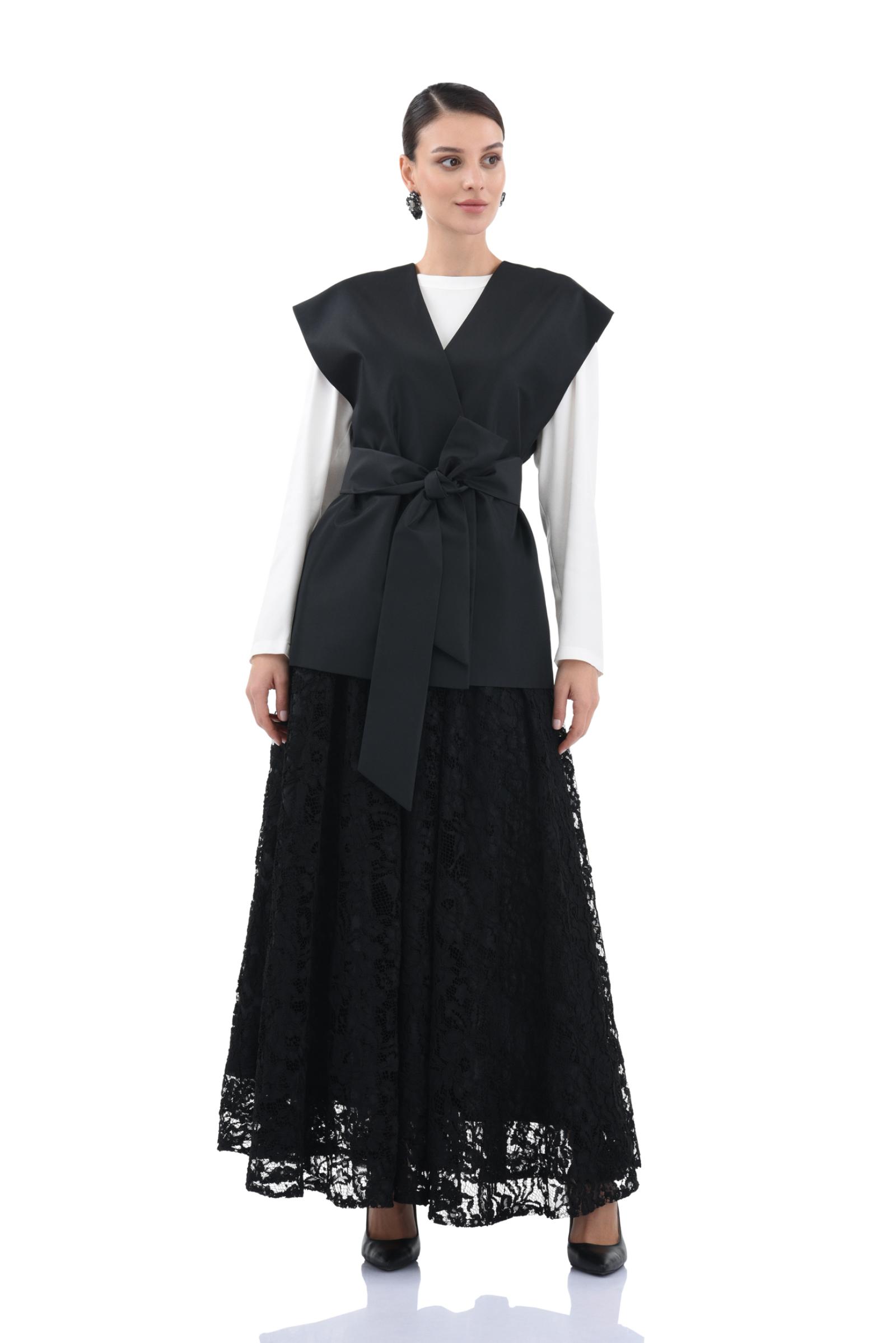 Kuşaklı Tafta Yelek