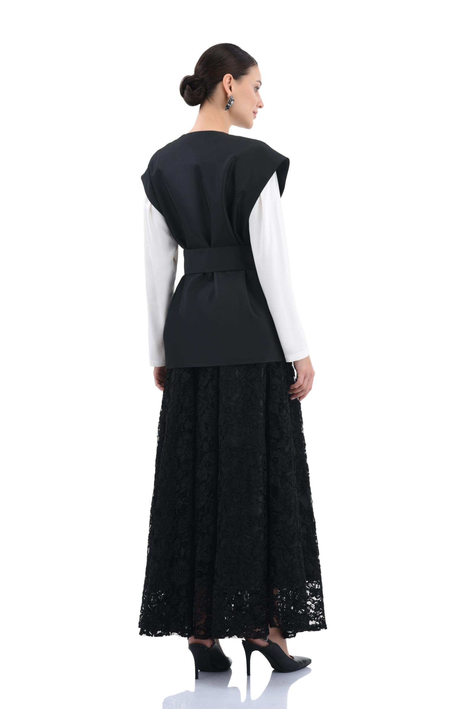 Kuşaklı Tafta Yelek