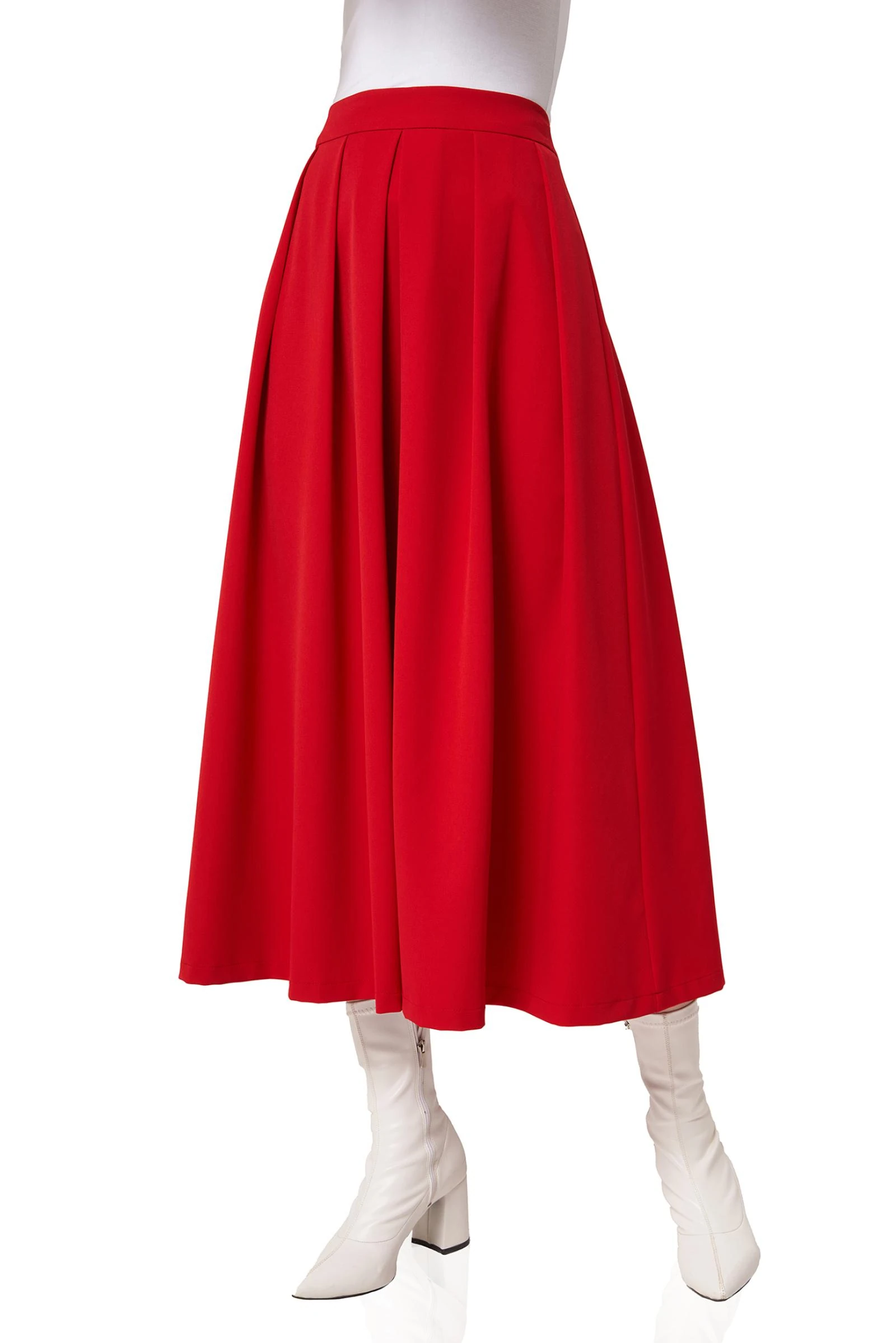 Kırmızı Uzun Etek