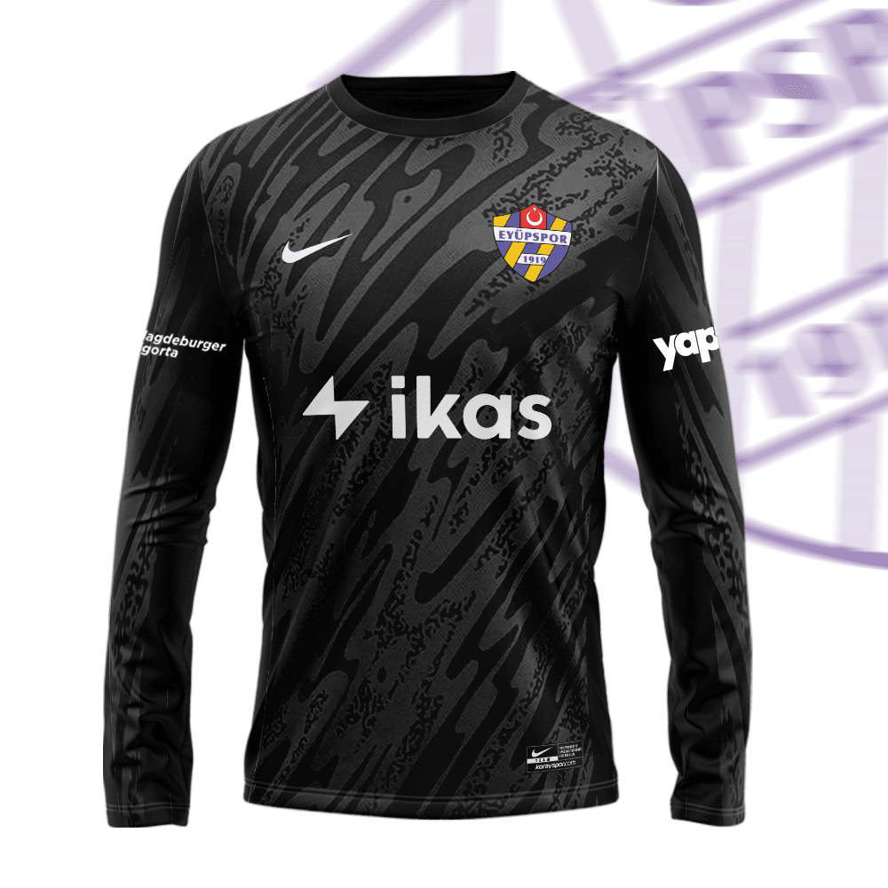 İkas Eyüpspor Kaleci Siyah Forma