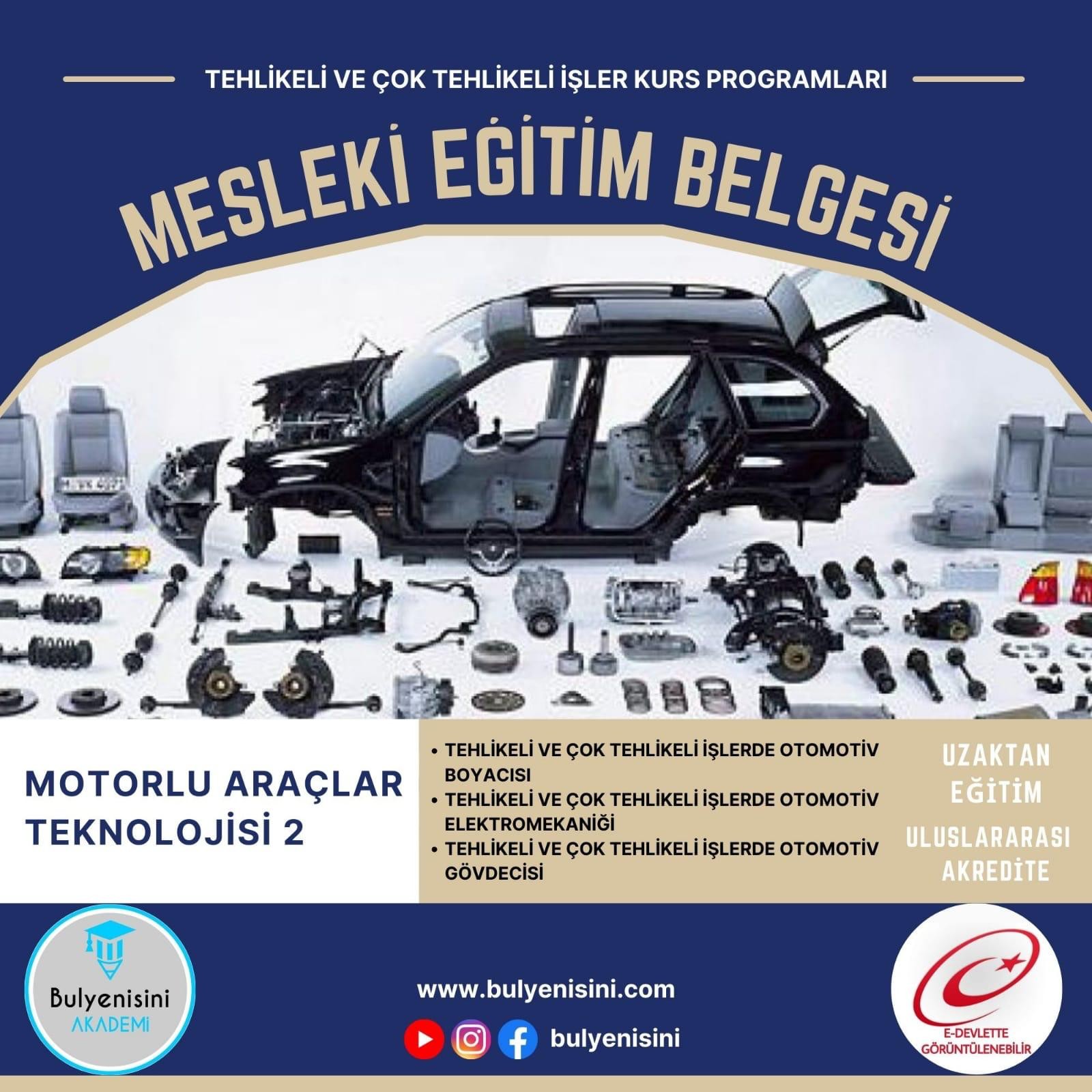 Tehlikeli Ve Çok Tehlikeli İşlerde Otomotiv Boyacısı