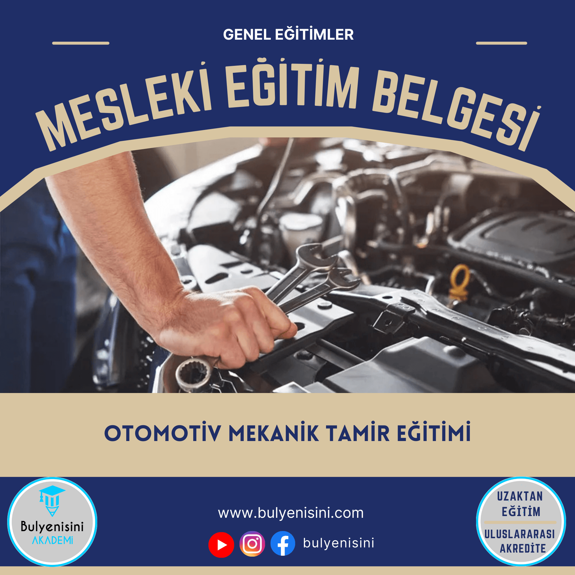 120 Saat OTOMOTİV MEKANİK TAMİR EĞİTİMİ