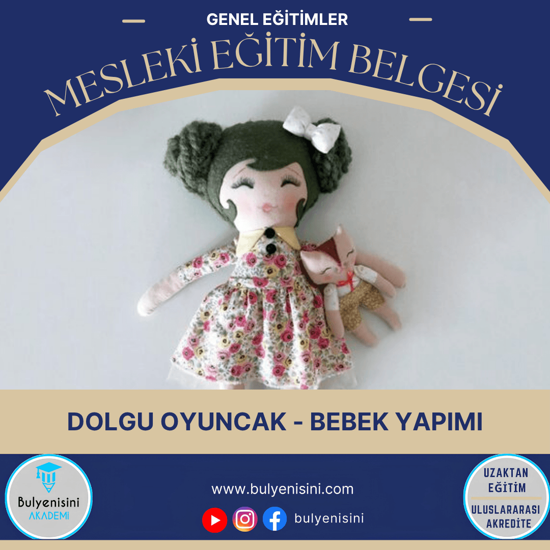 Dolgu Oyuncak-Bebek Yapımı Sertifika Programı