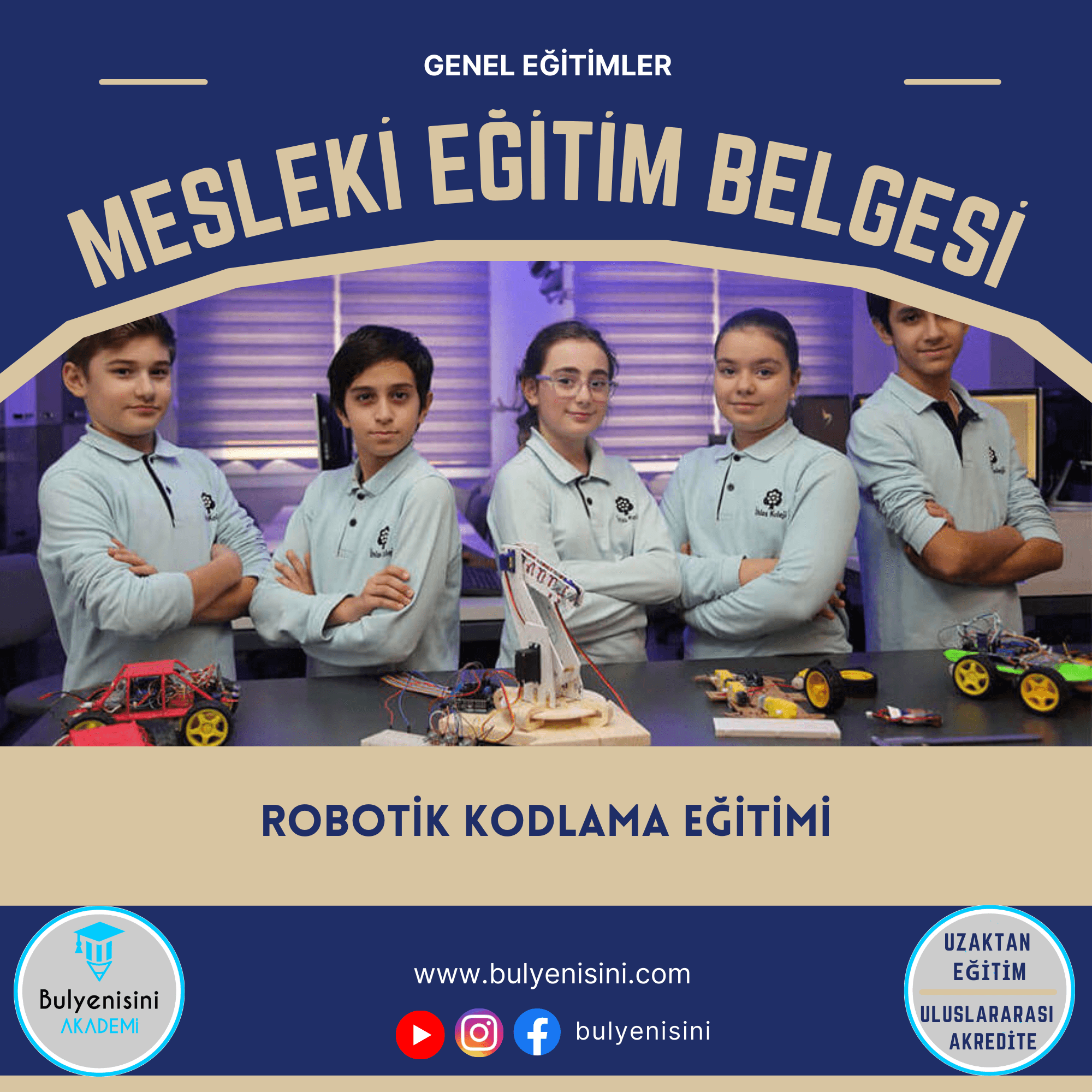 120 Saatlik Robotik Kodlama Eğitimi