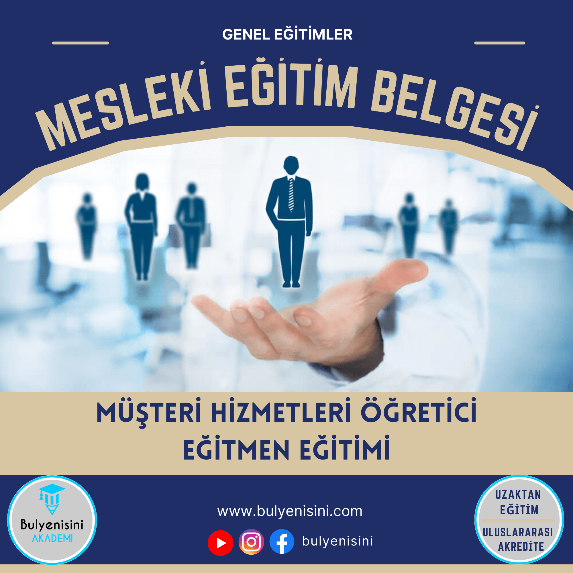 120 Saatlik Müşteri Hizmetleri Öğretici Eğitmen Eğitimi