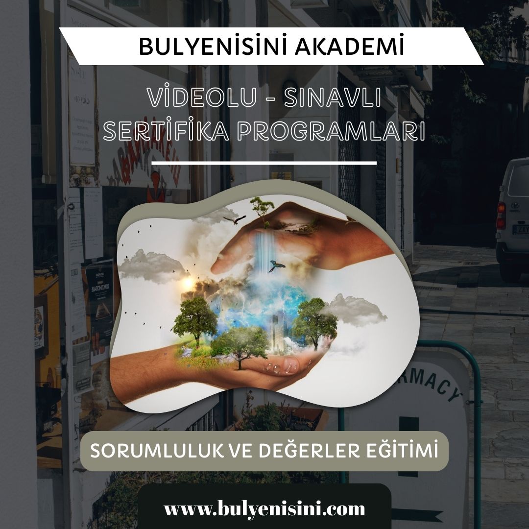Çevrimiçi Sınavlı Sorumluluk Ve Değerler Eğitimi