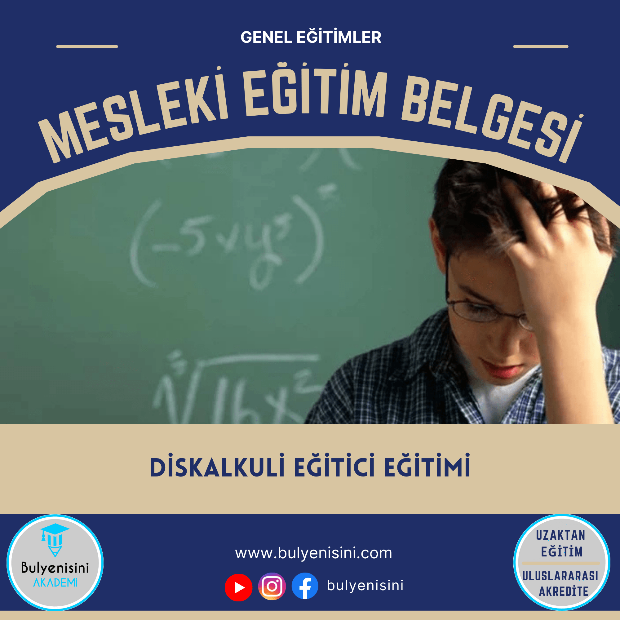 400 SAAT DİSKALKULİ EĞİTMENLİK EĞİTİMİ