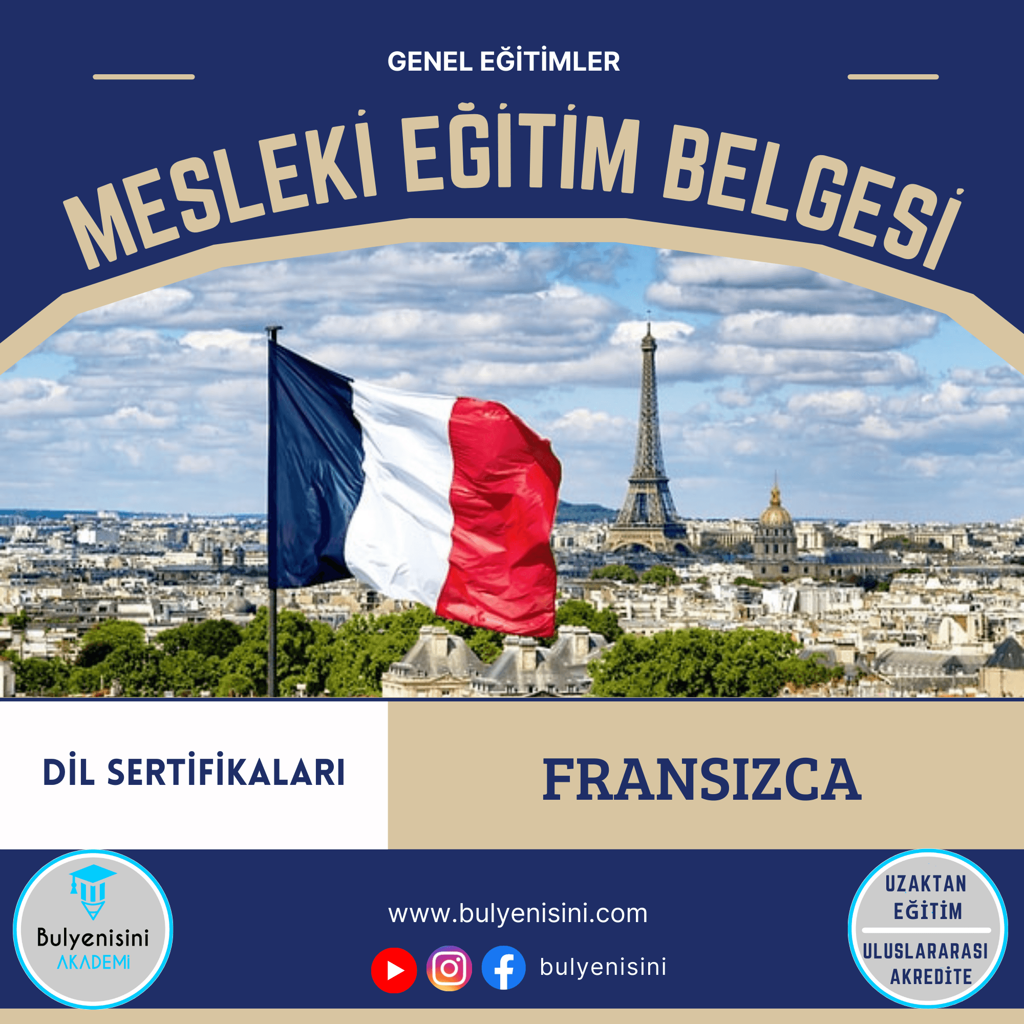 Fransızca A2 Eğitimi 160 Saat