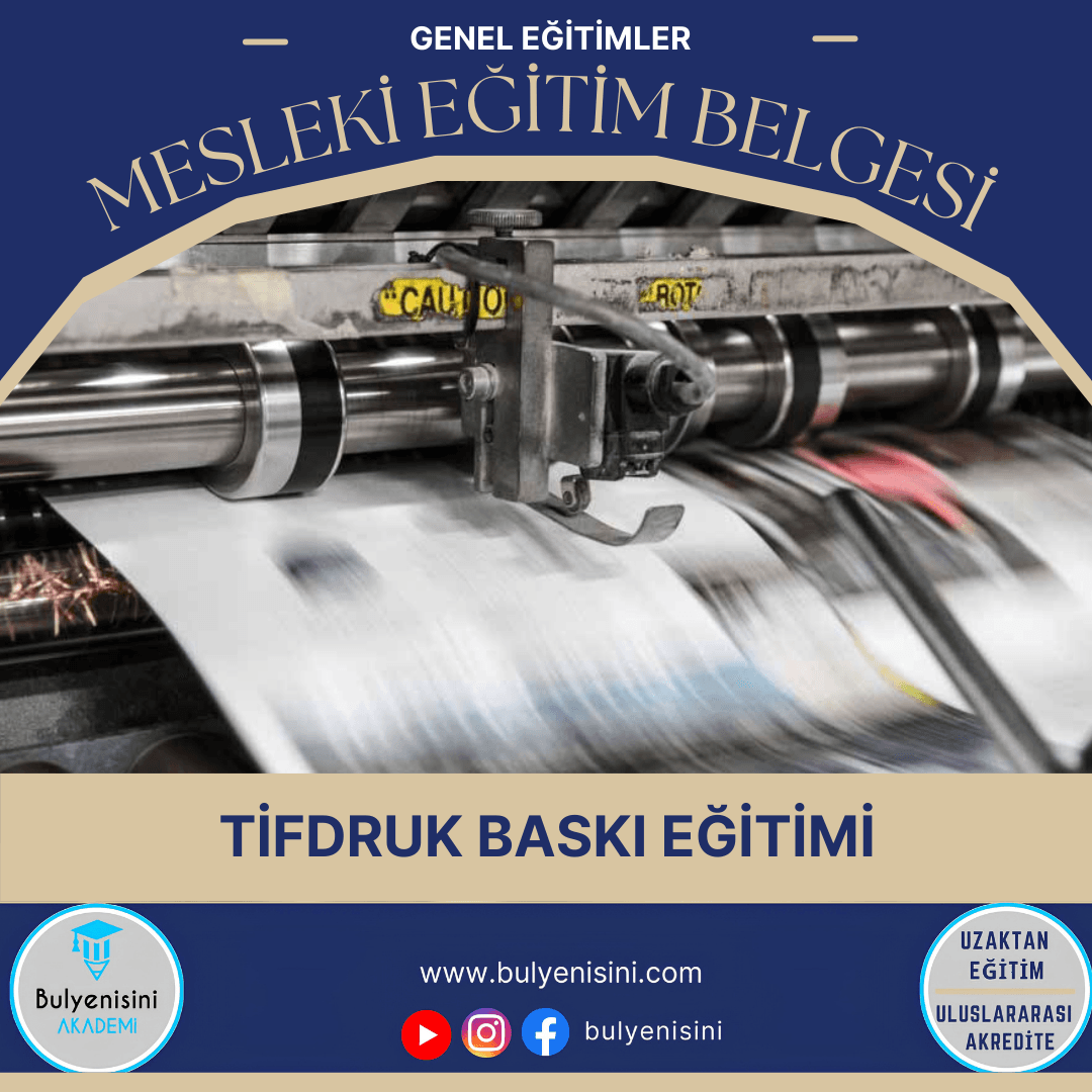 40 Saatlik Tifdruk Baskı