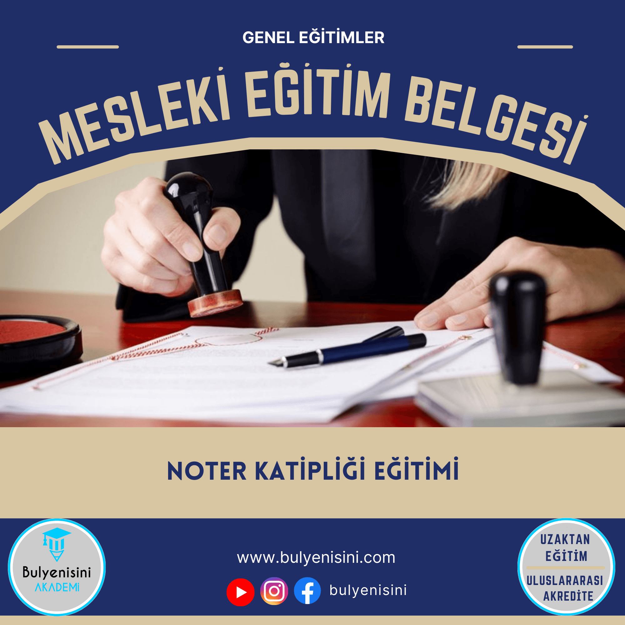 120 Saat NOTER KATİPLİĞİ EĞİTİMİ