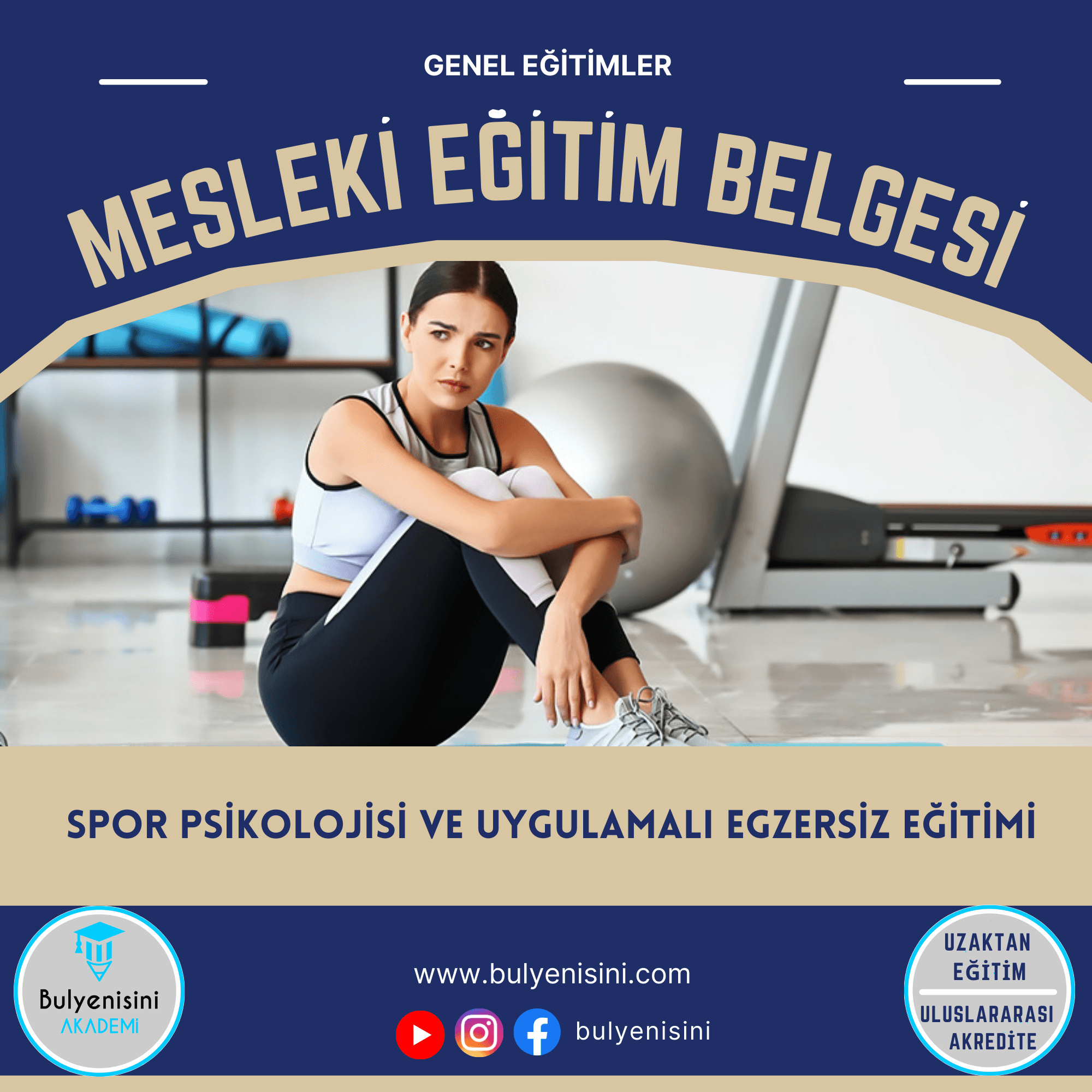 120 Saat SPOR PSİKOLOJİSİ VE UYGULAMALI EGZERSİZ EĞİTİMİ