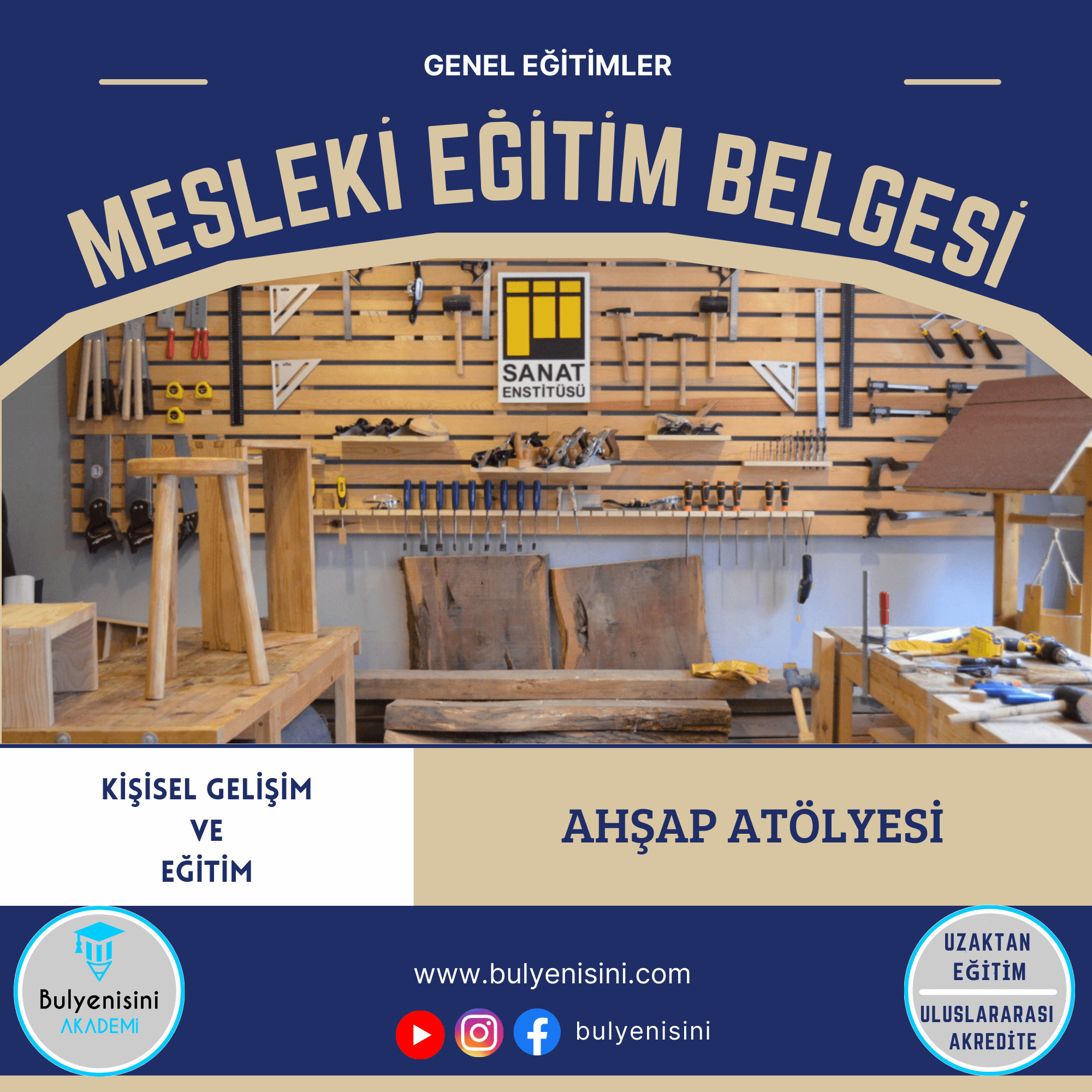 Ahşap Atölyesi Sertifika Programı