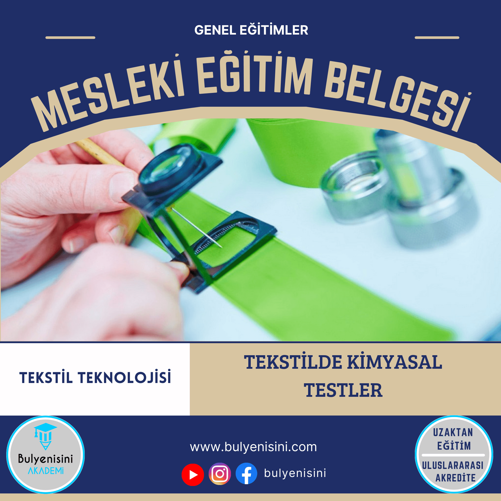 Tekstilde Kimyasal Testler