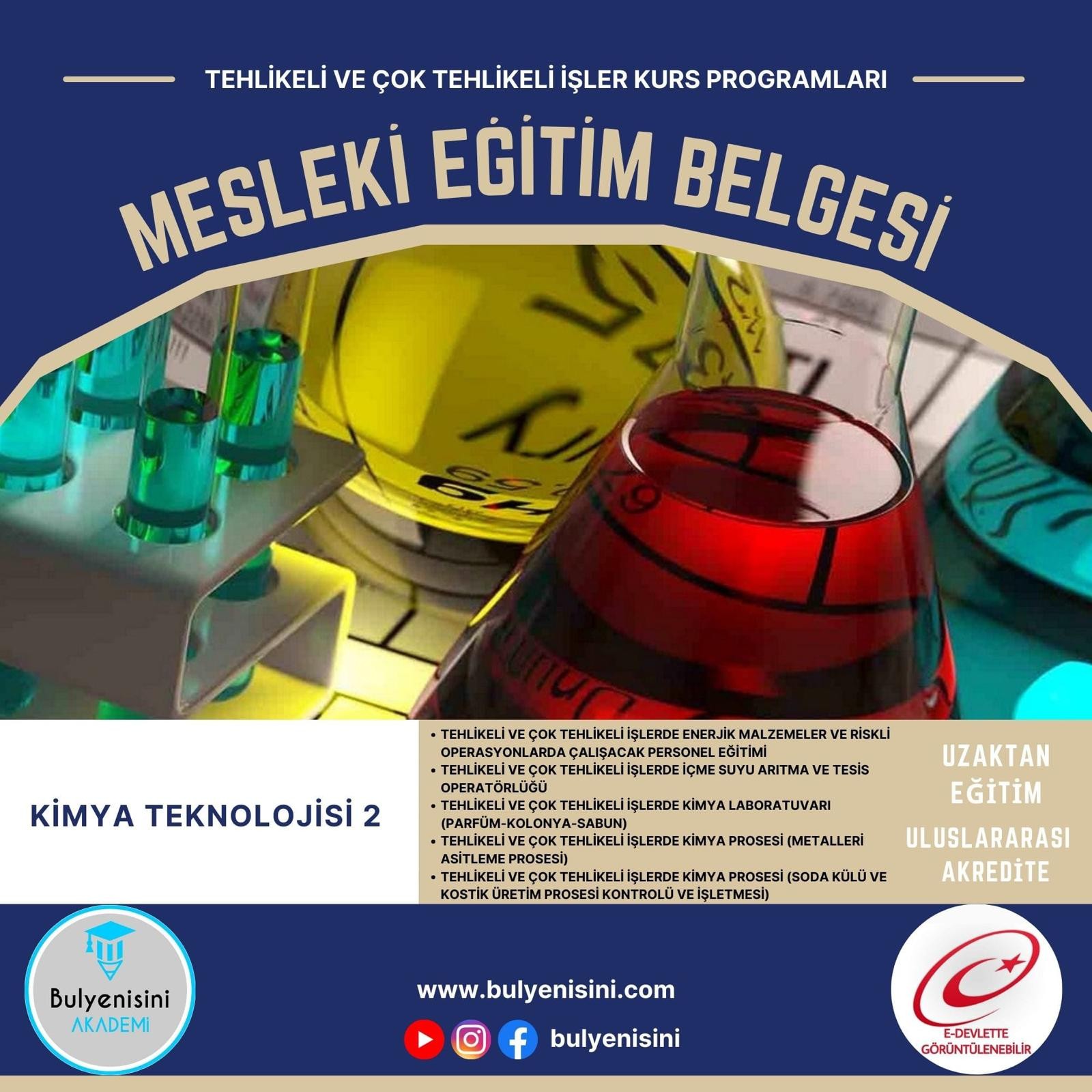 Tehlikeli Ve Çok Tehlikeli İşlerde Kimya Prosesi (Metalleri Asitleme Prosesi)