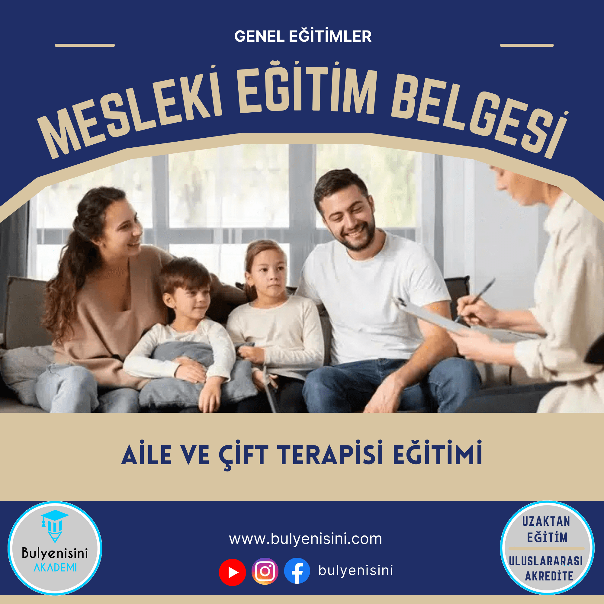 Aile Ve Çift Terapisi Eğitimi 480 Saat