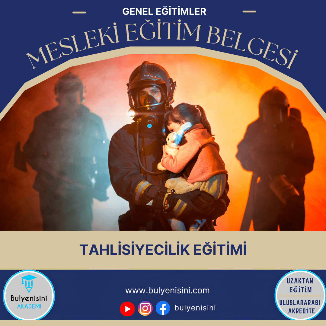 40 SAAT TAHLİSİYECİLİK EĞİTİMİ - TÇTİ